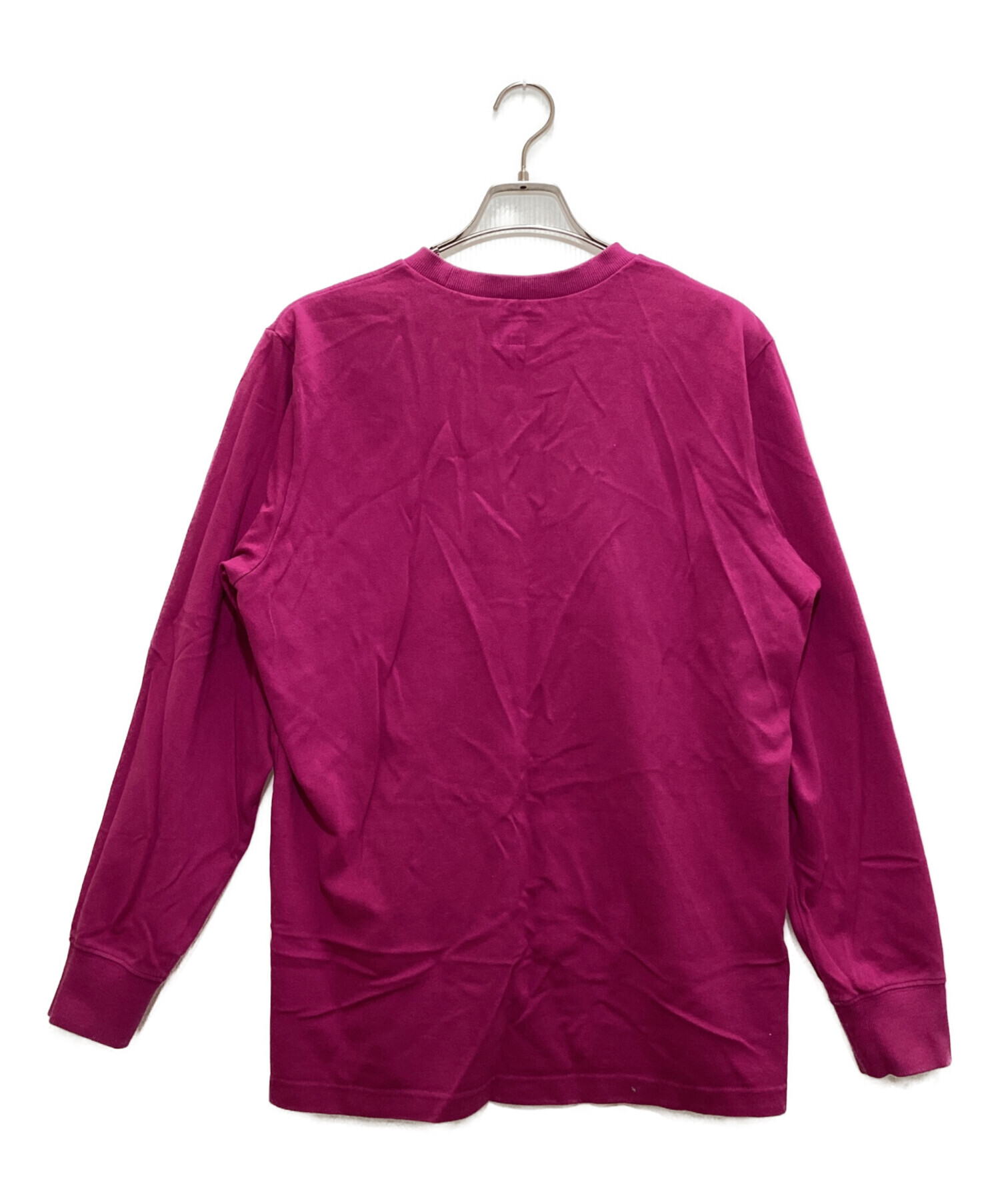 中古・古着通販】SUPREME (シュプリーム) 鹿の子ロゴTシャツ ピンク