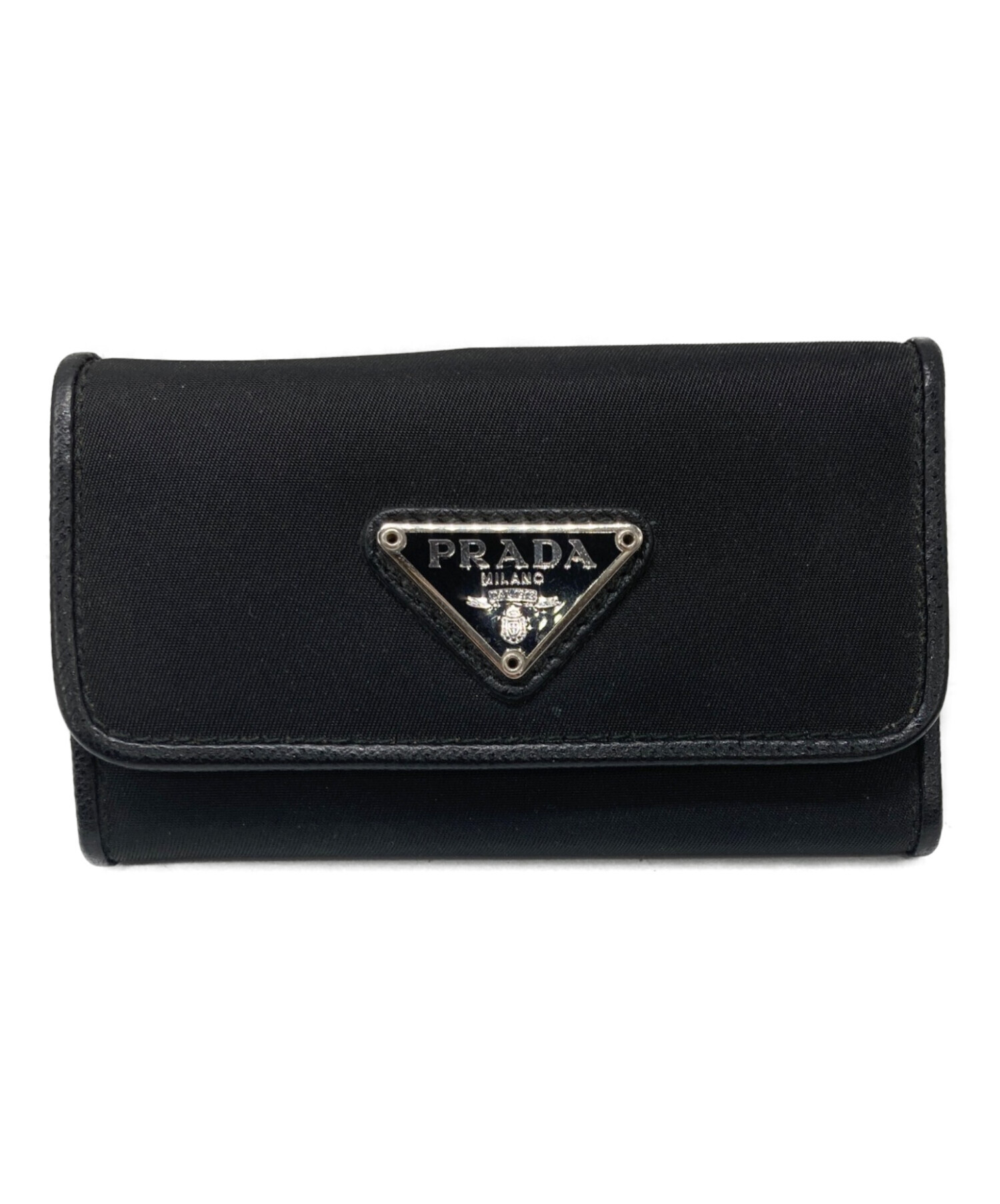 中古・古着通販】PRADA (プラダ) 6連キーケース ブラック｜ブランド