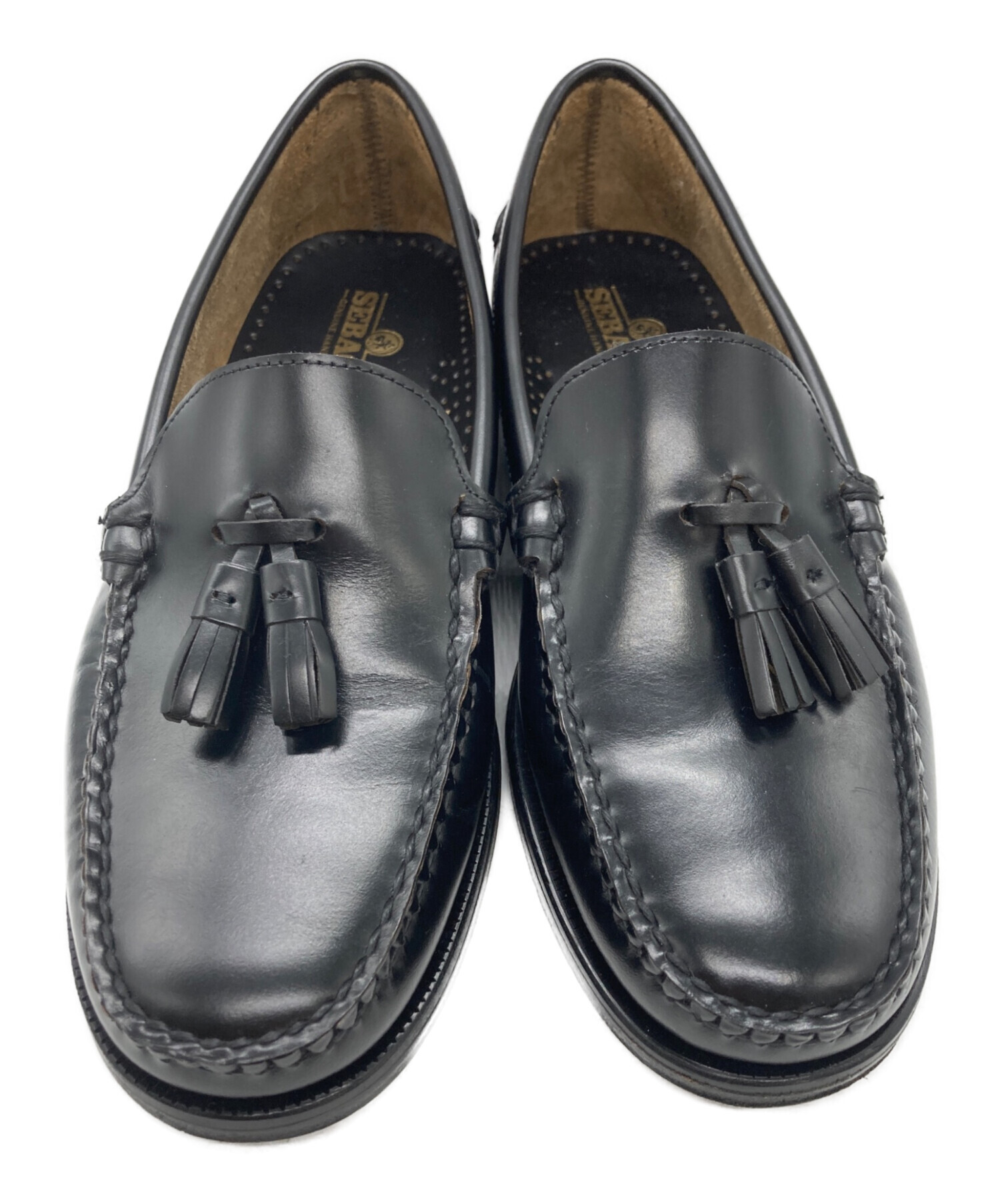 中古・古着通販】SEBAGO (セバゴ) タッセルローファー ブラック サイズ