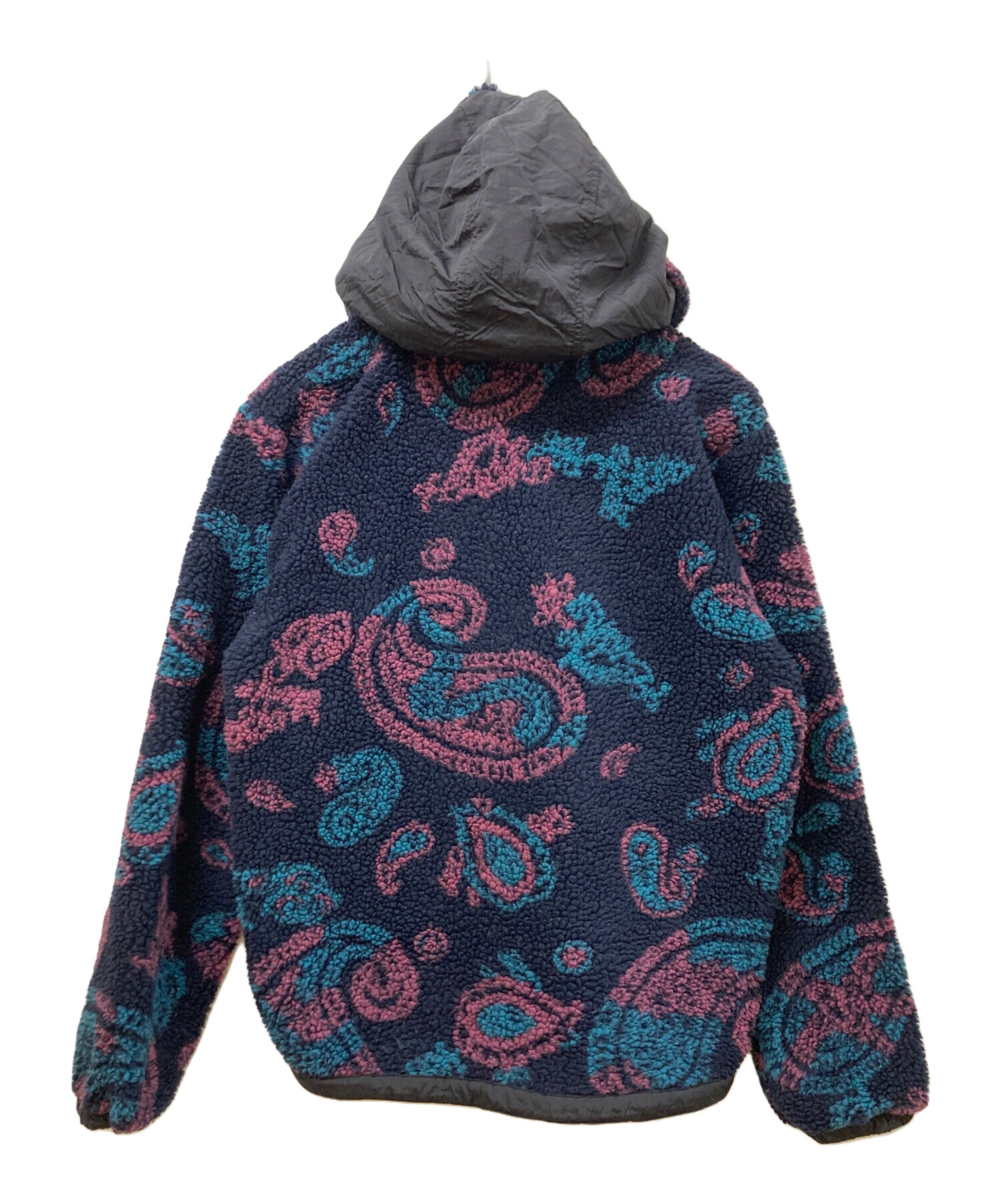 中古・古着通販】ARIES (アリーズ) Paisley Half Zip Fleece ネイビー