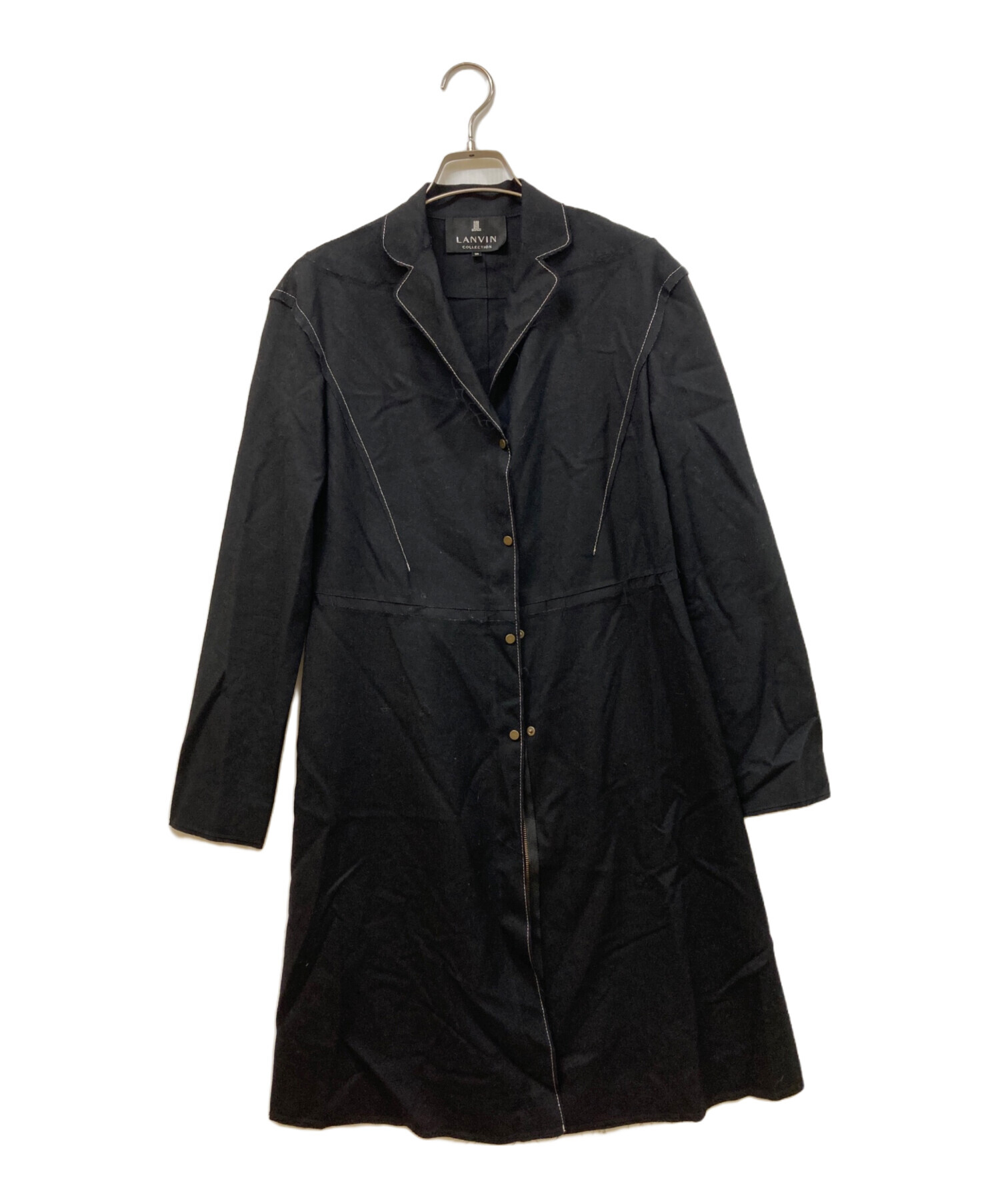 ランバンコレクション ワンピース 38 クリーニング済み 中古・古着通販】LANVIN COLLECTION (ランバンコレクション) ジップ