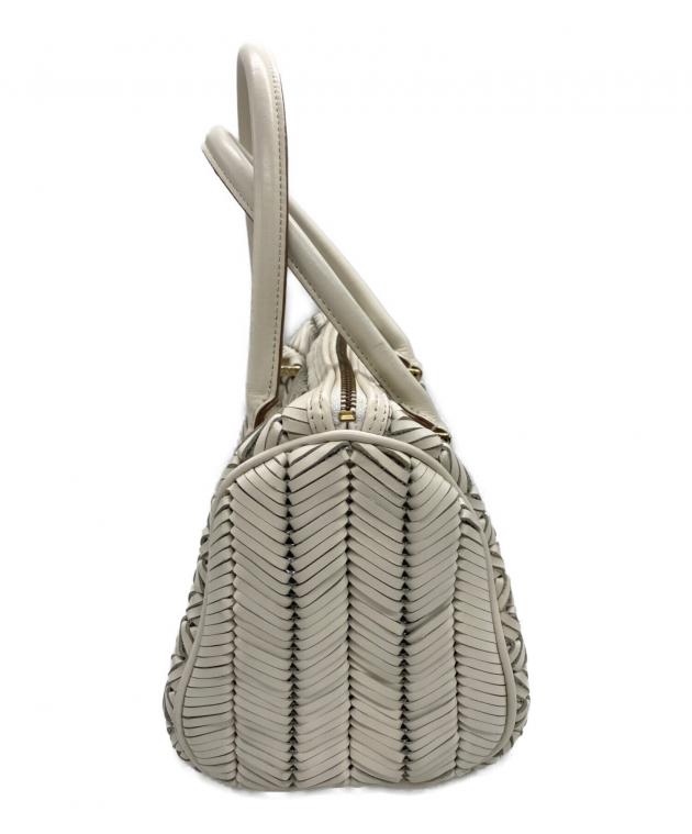 中古・古着通販】ANYA HINDMARCH (アニヤ・ハインドマーチ) レザー編み