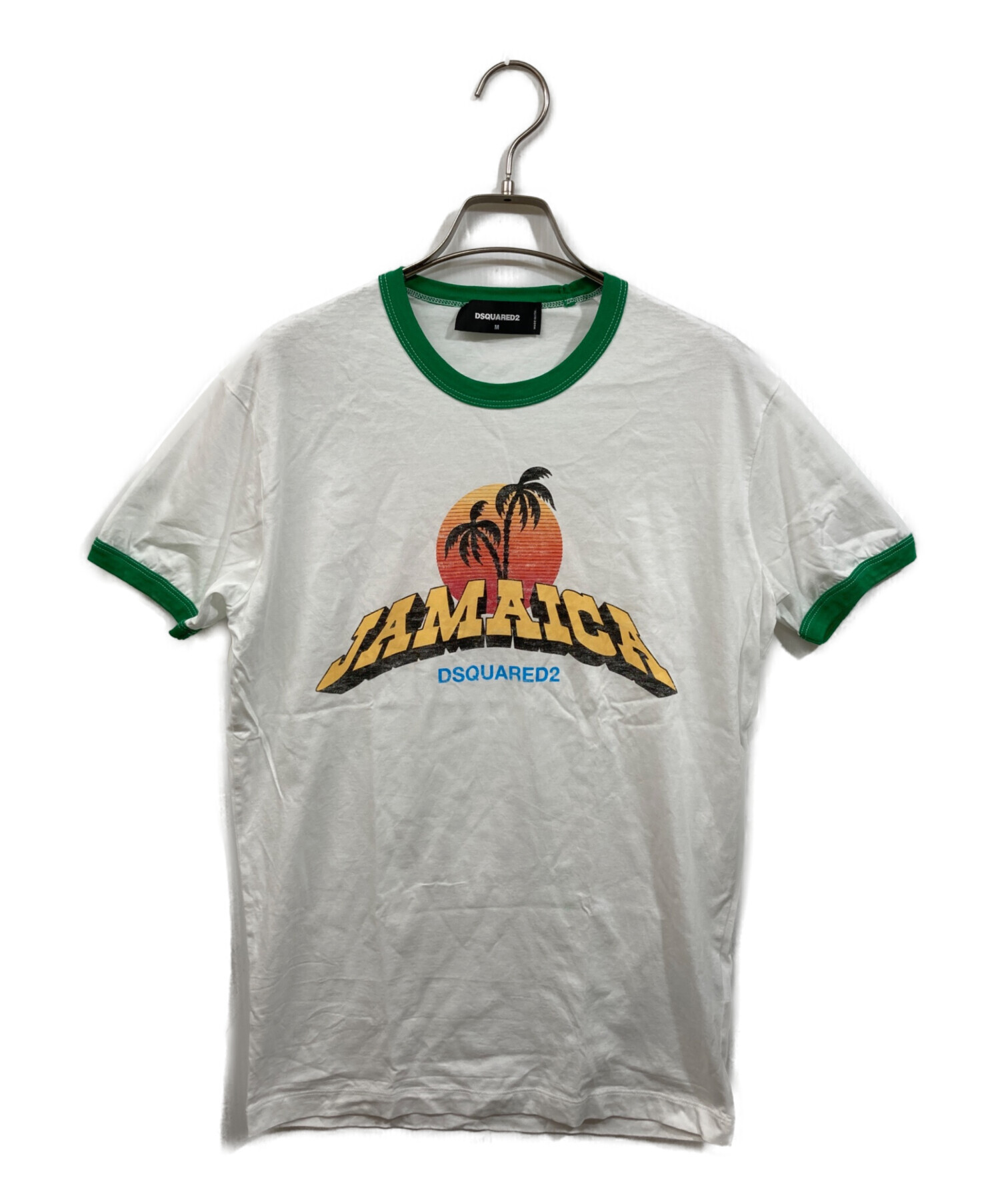 中古・古着通販】DSQUARED2 (ディースクエアード) JAMAICAリンガーT 
