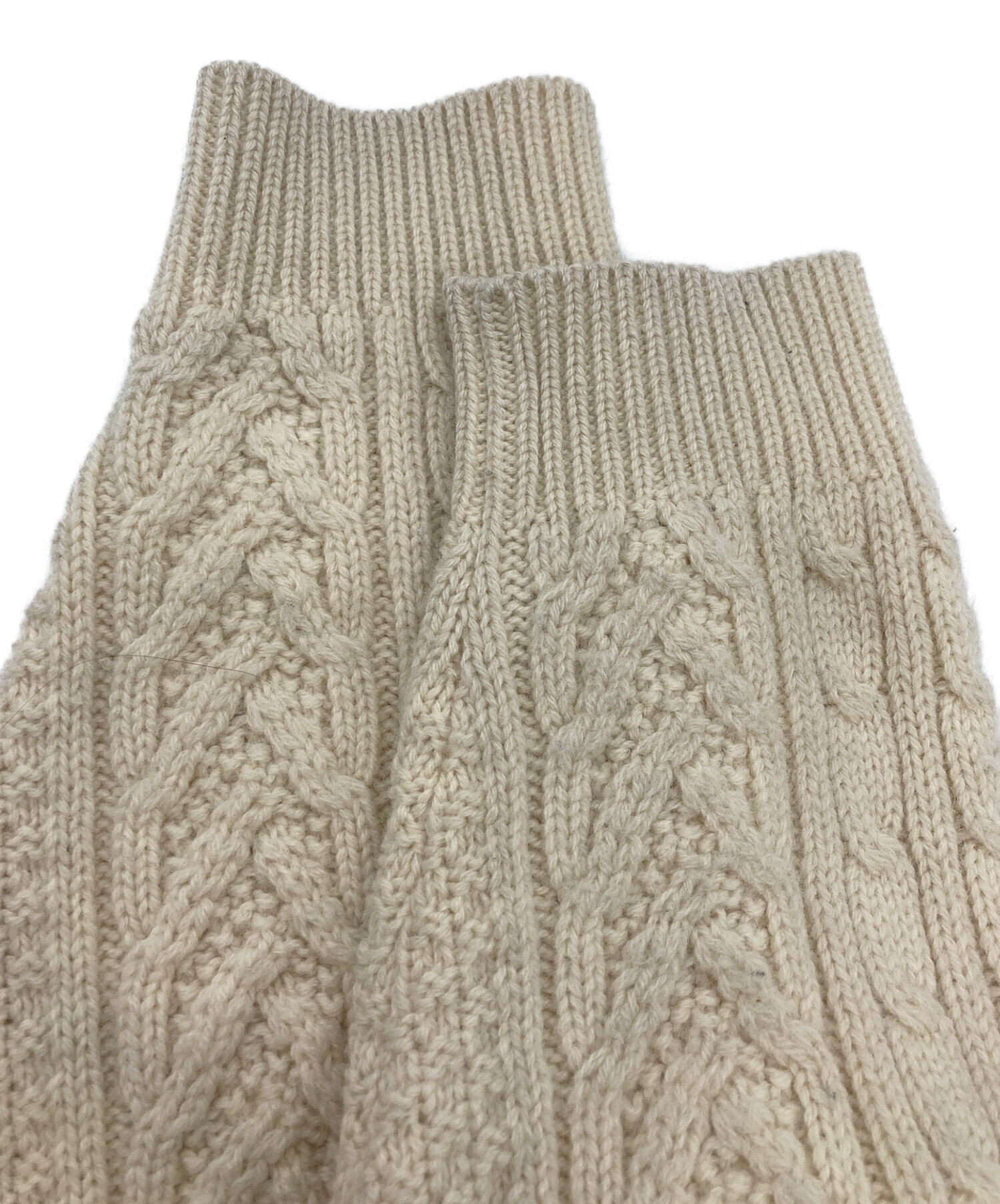 【美品】noirkeininomiyaノワールケイニノミヤケーブルショートニット 中古・古着通販】noir kei ninomiya (ノワール ケイ ニノミヤ