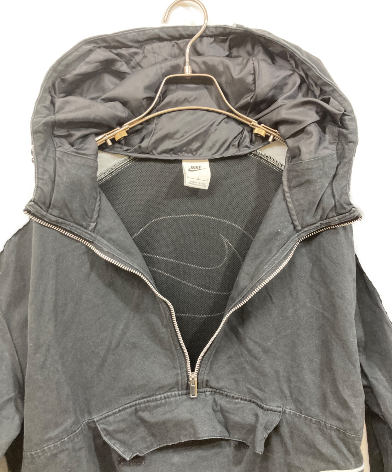 中古・古着通販】NIKE (ナイキ) NSW STREET OS ANORAK JACKET ブラック