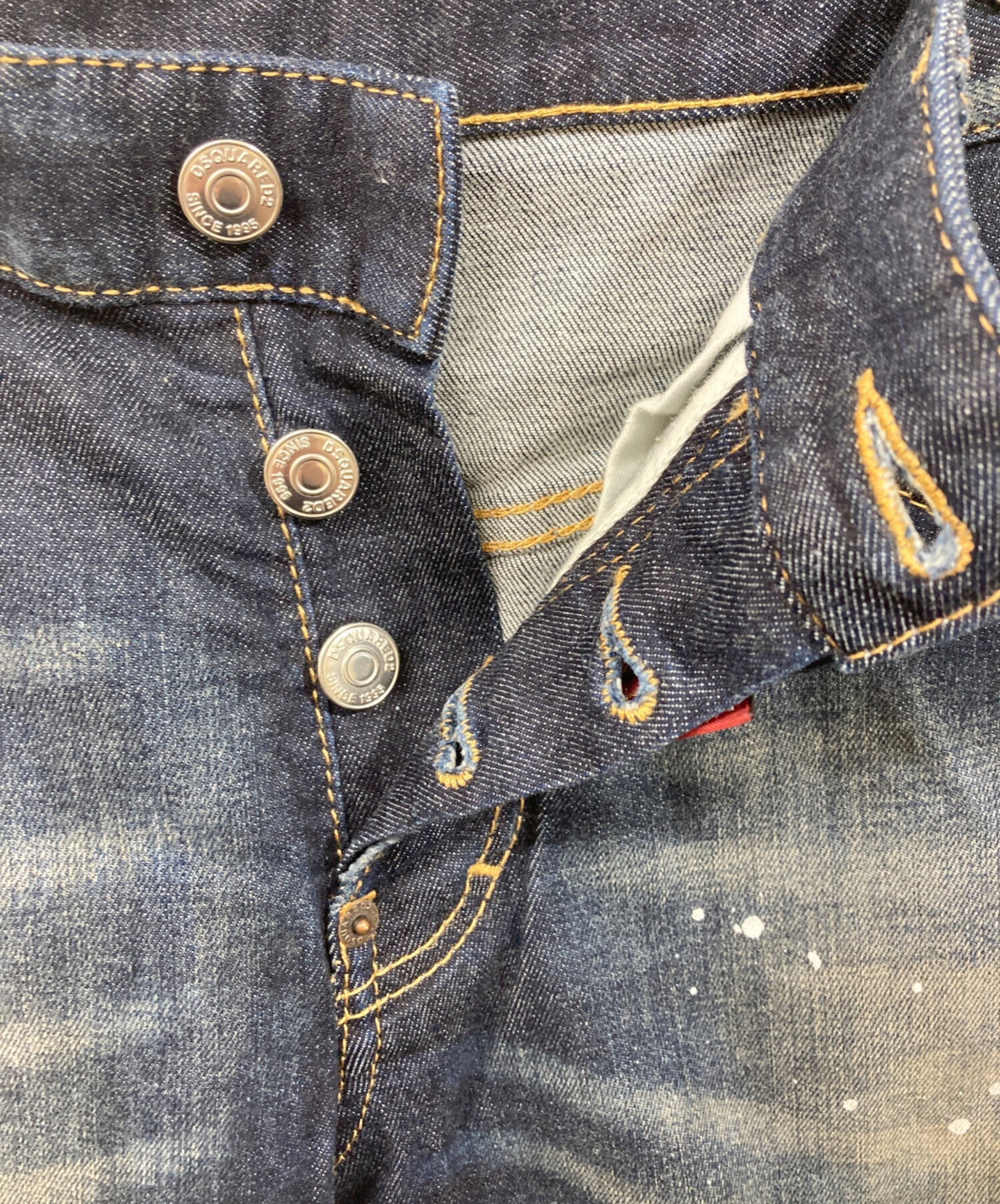 中古・古着通販】DSQUARED2 (ディースクエアード) ダメージ加工