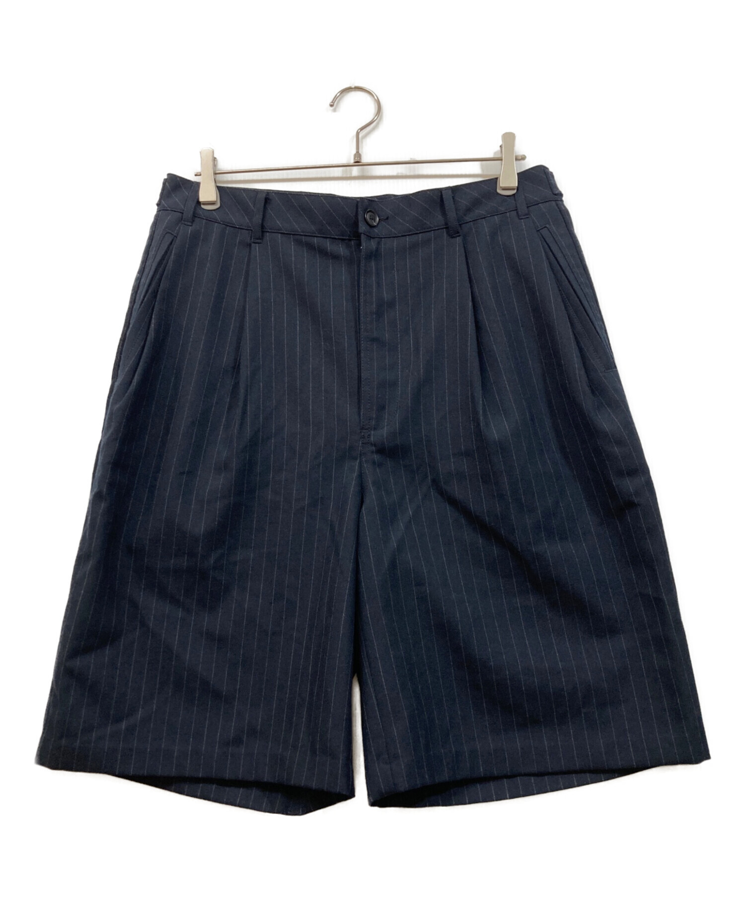中古・古着通販】stussy (ステューシー) VOLUME PLEATED SHORT STRIPE