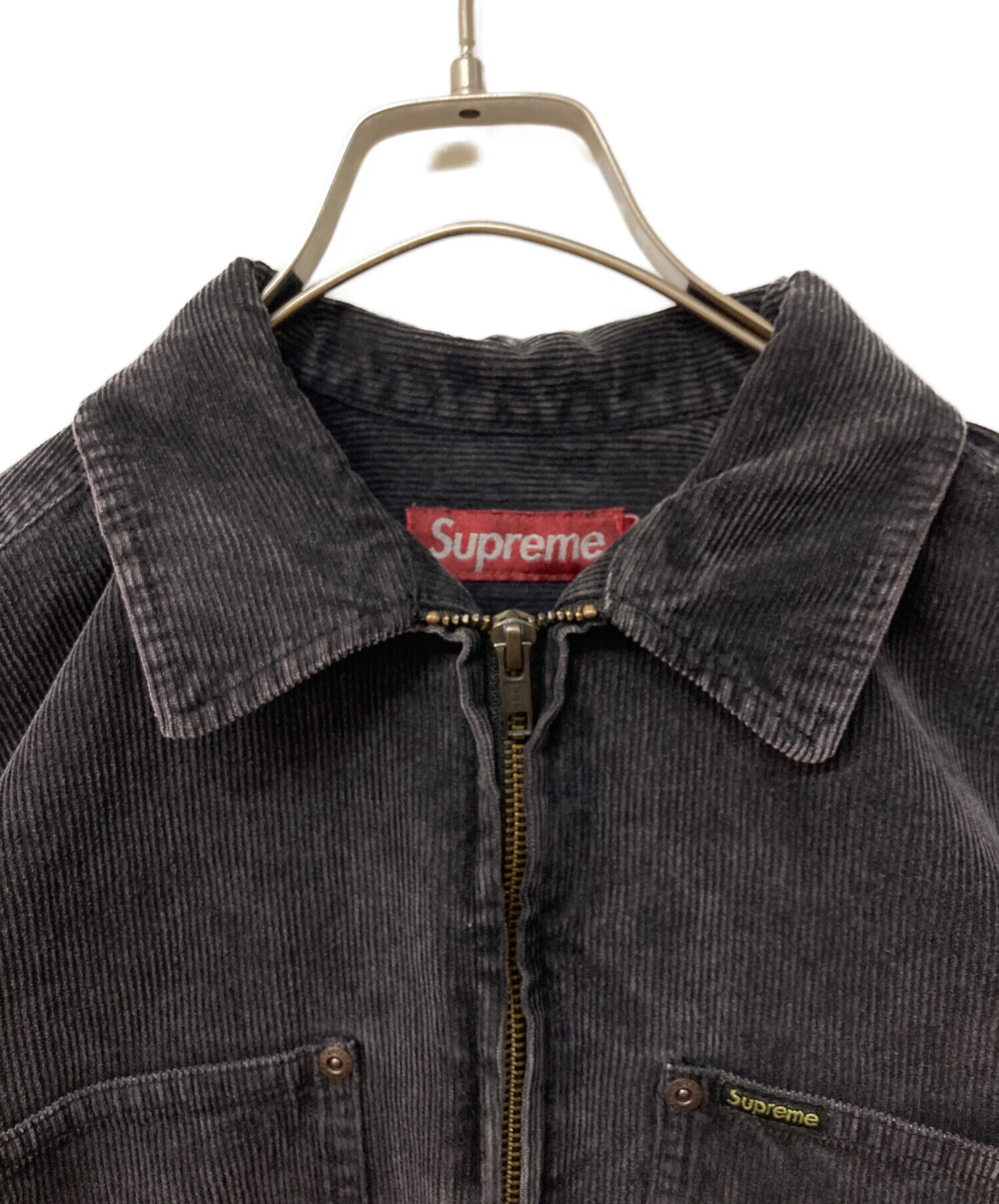 中古・古着通販】SUPREME (シュプリーム) Washed Corduroy Zip Up