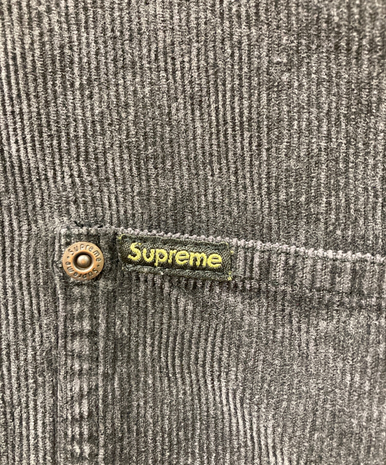 中古・古着通販】SUPREME (シュプリーム) Washed Corduroy Zip Up