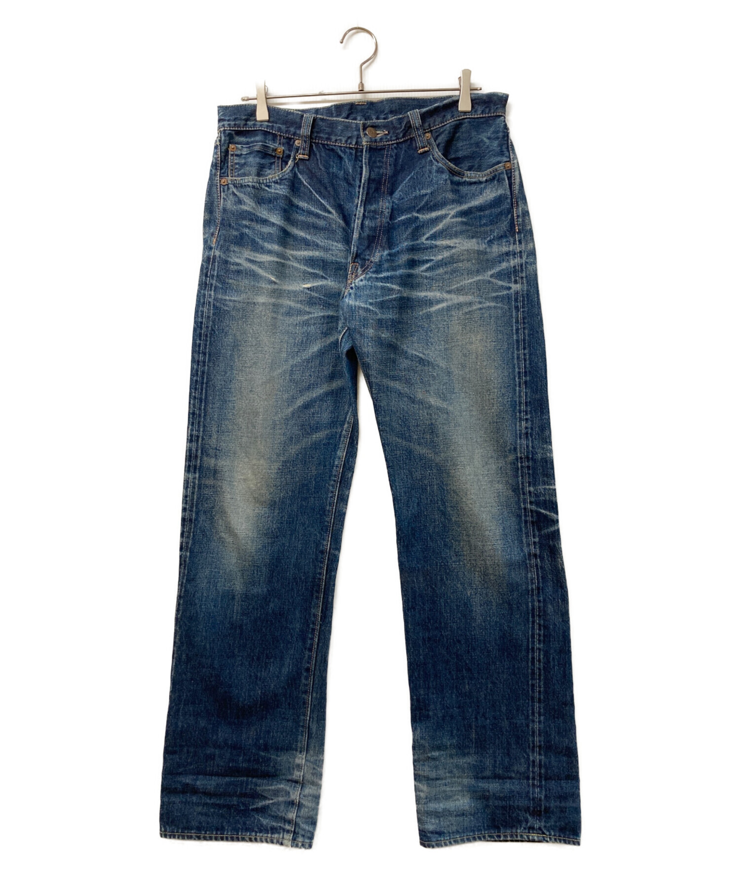 値下げ中9-66【レア】SUGAR CANE 901 リペア加工デニム W38 中古・古着通販】SUGAR CANE (シュガーケーン) 901デニムパンツ