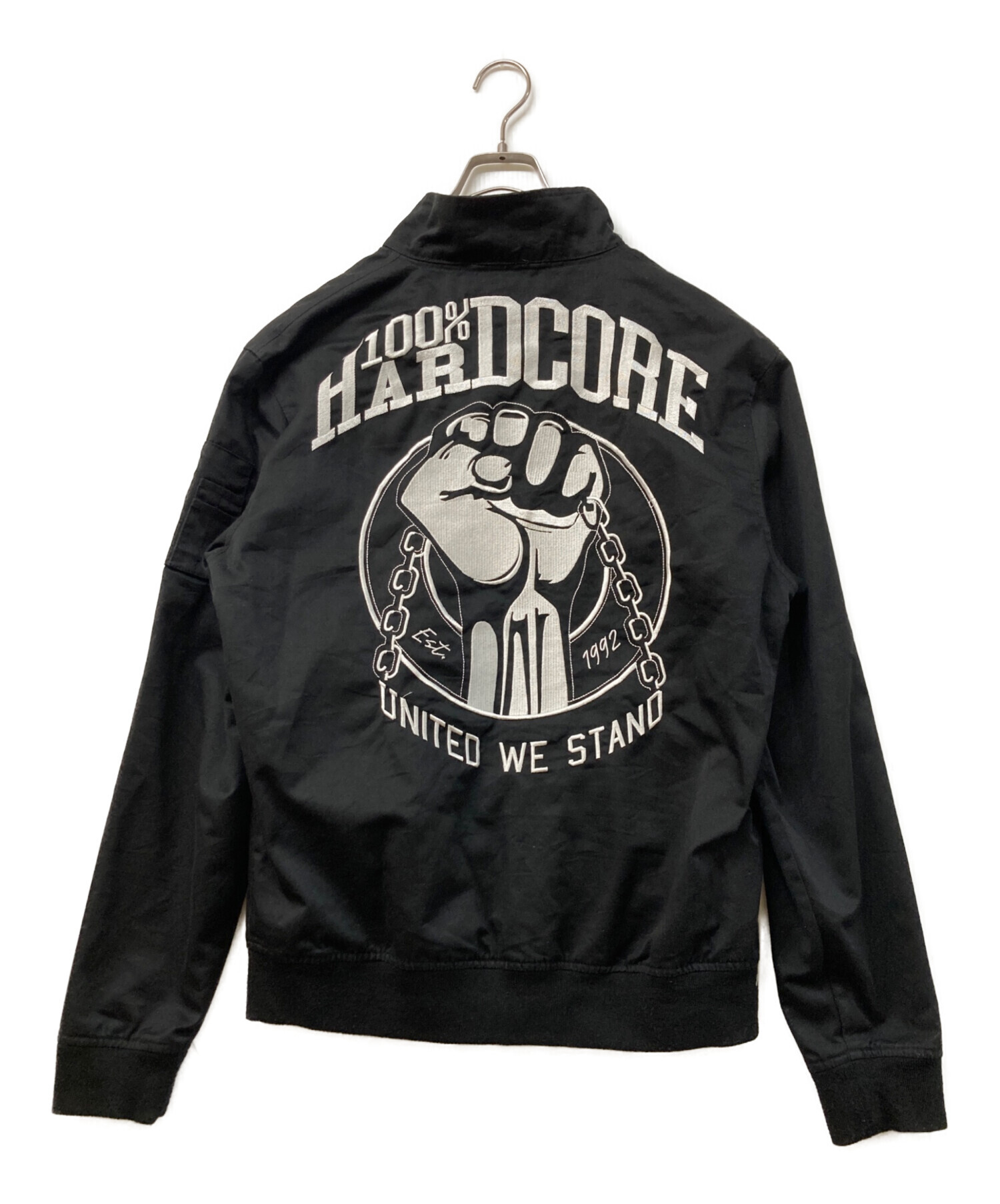 中古・古着通販】100%HARDCORE (100%ハードコア) ジャケット ブラック
