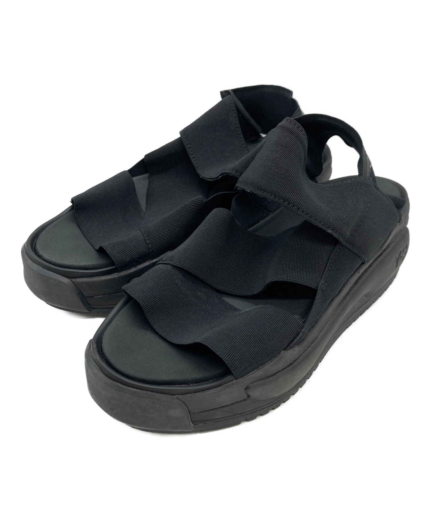 中古・古着通販】Y-3 (ワイスリー) RIVALRY SANDAL ブラック サイズ
