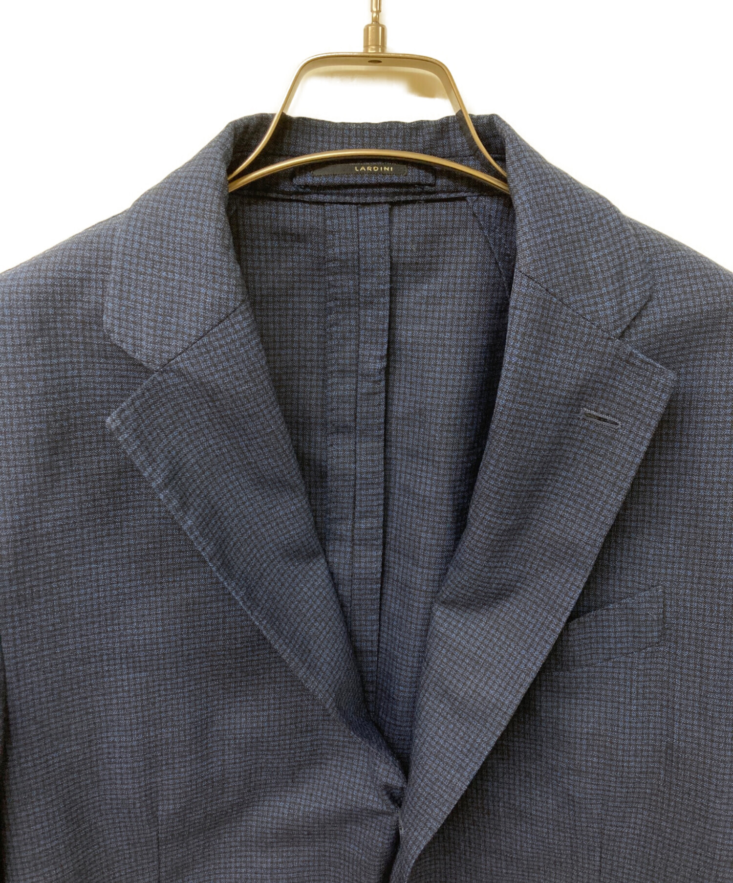 美品✨LARDINI ラルディーニ 3Bテーラードジャケット 50 中古・古着通販】LARDINI (ラルディーニ) 3Bジャケット ネイビー