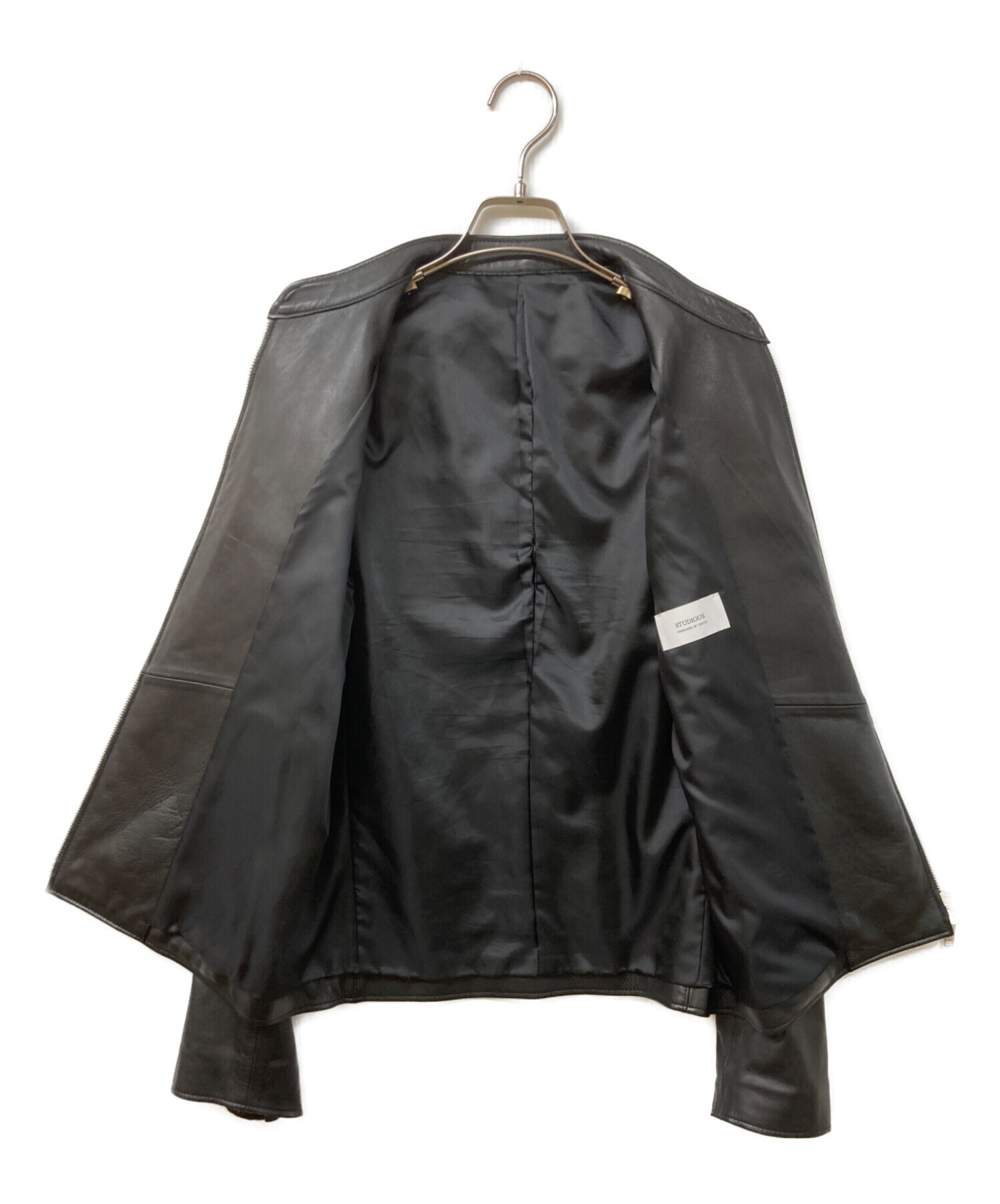 中古・古着通販】STUDIOUS (ステュディオス) シングルライダース