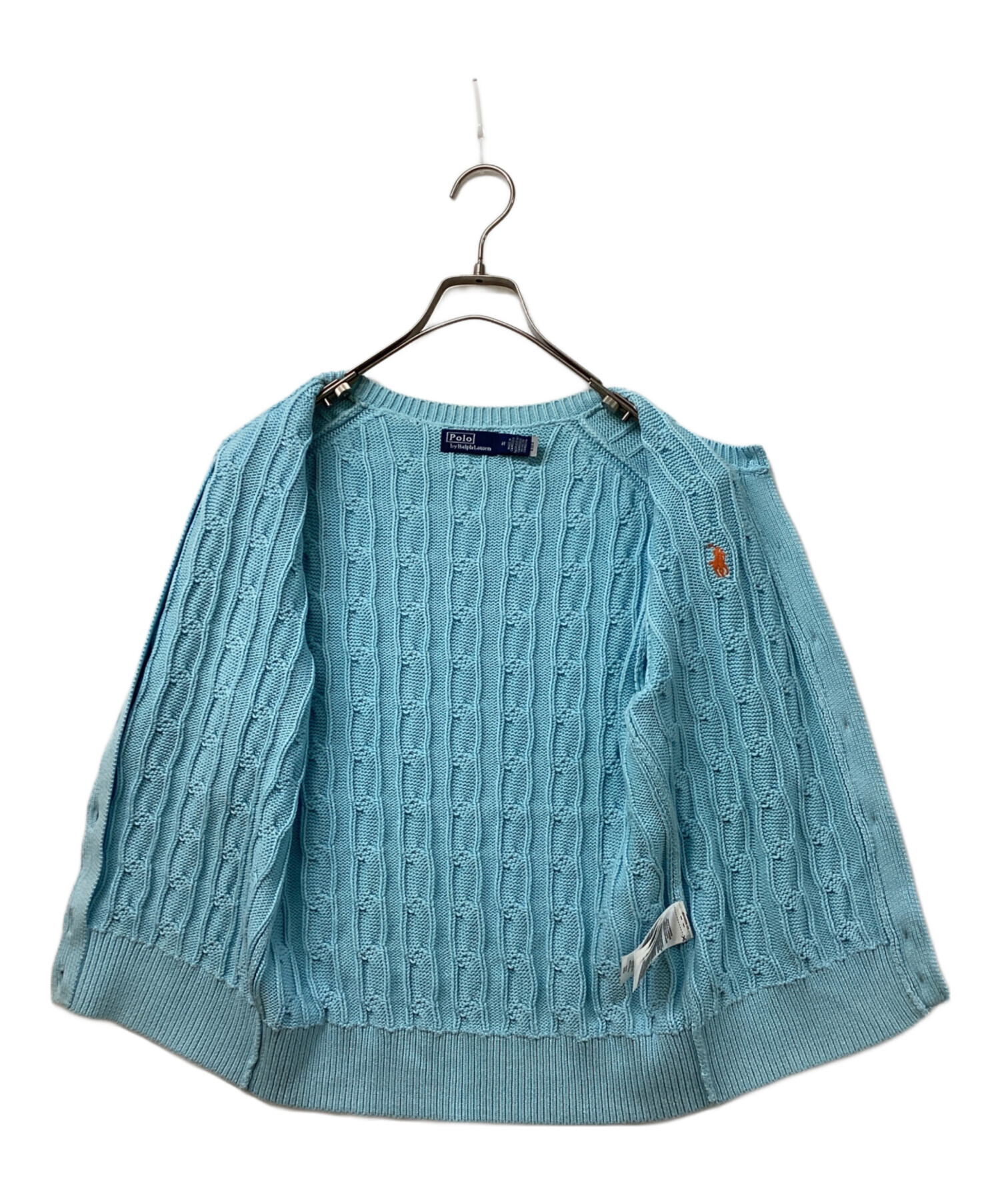 RALPH LAUREN ケーブルニットカーディガン　新品未使用タグあり 中古・古着通販】POLO RALPH LAUREN (ポロ・ラルフローレン) ケーブル