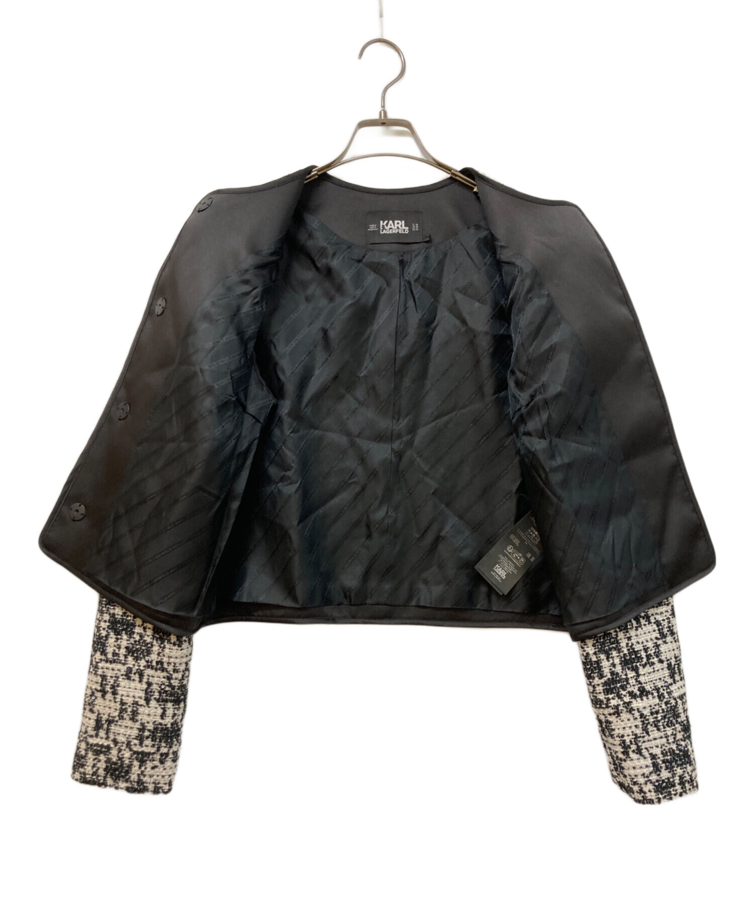 中古・古着通販】Karl Lagerfeld (カール ラガーフェルド) ノーカラー