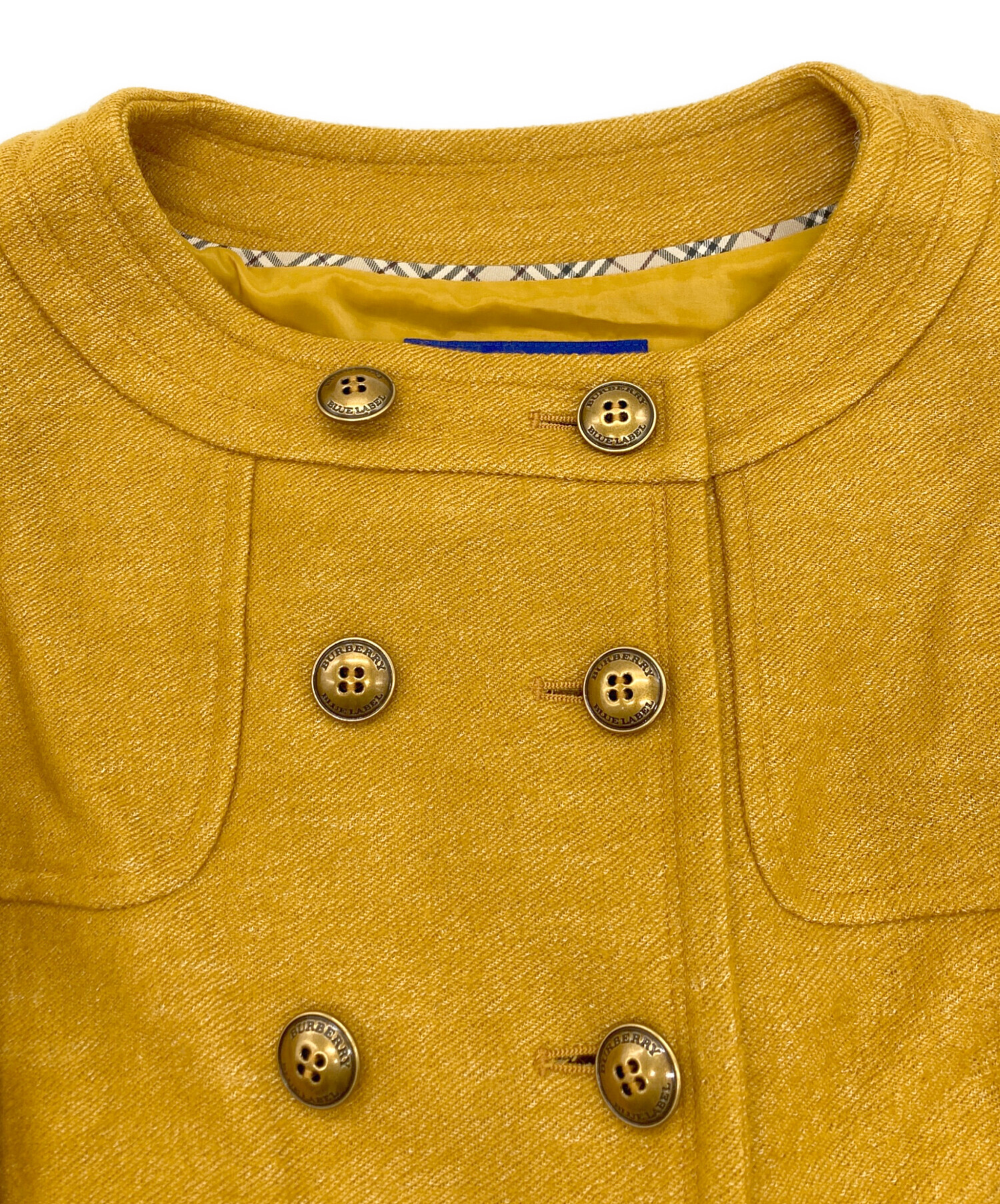 バーバリーブルーレーベルジャケット未着用 中古・古着通販】BURBERRY BLUE LABEL (バーバリー ブルー レーベル