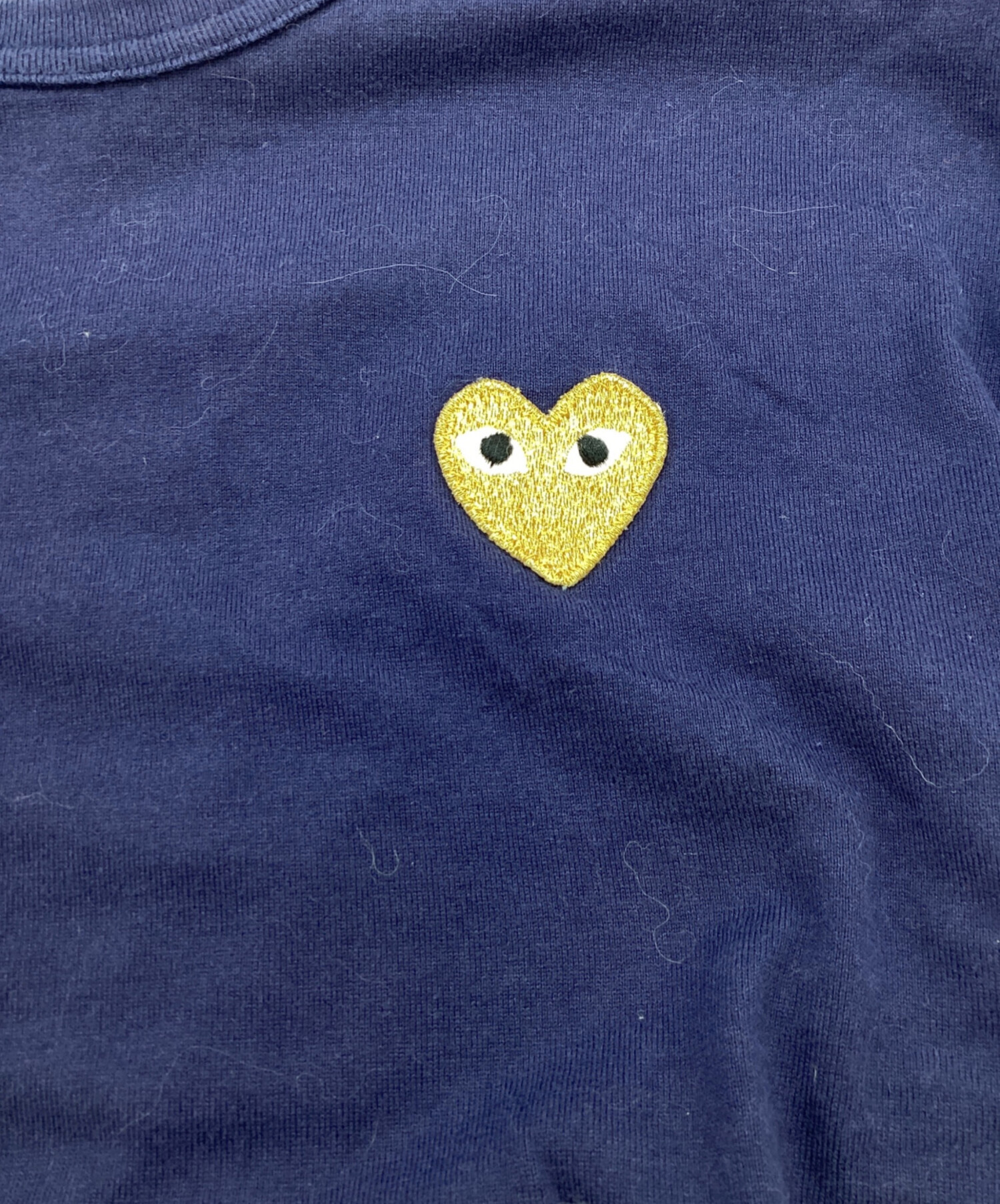 T*O様 【未使用品】COMME des GARÇONS ネイビーショートジャケ 中古・古着通販】PLAY COMME des GARCONS (プレイコムデギャルソン