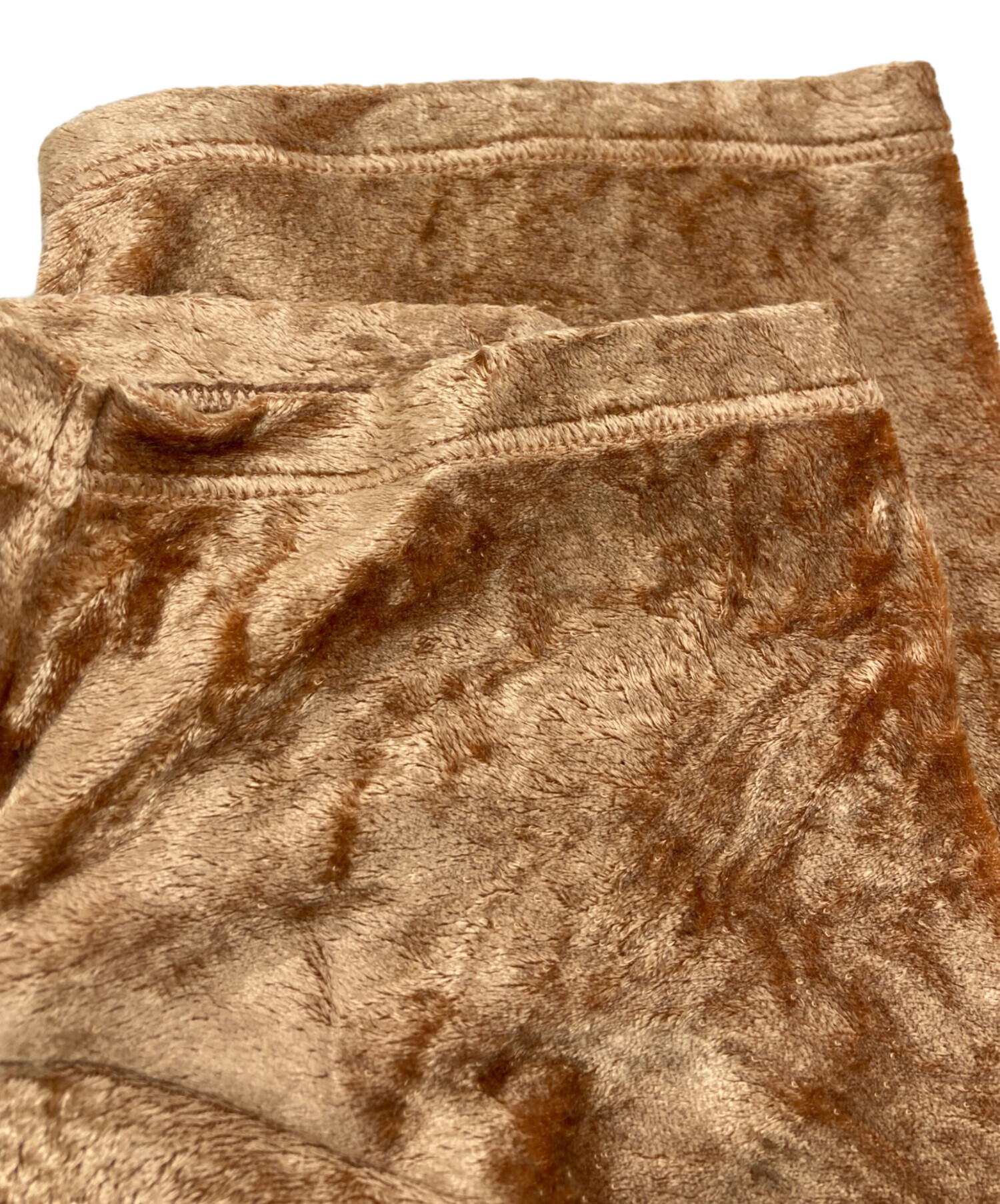 中古・古着通販】BASERANGE (ベースレンジ) ベロアTシャツ ベージュ
