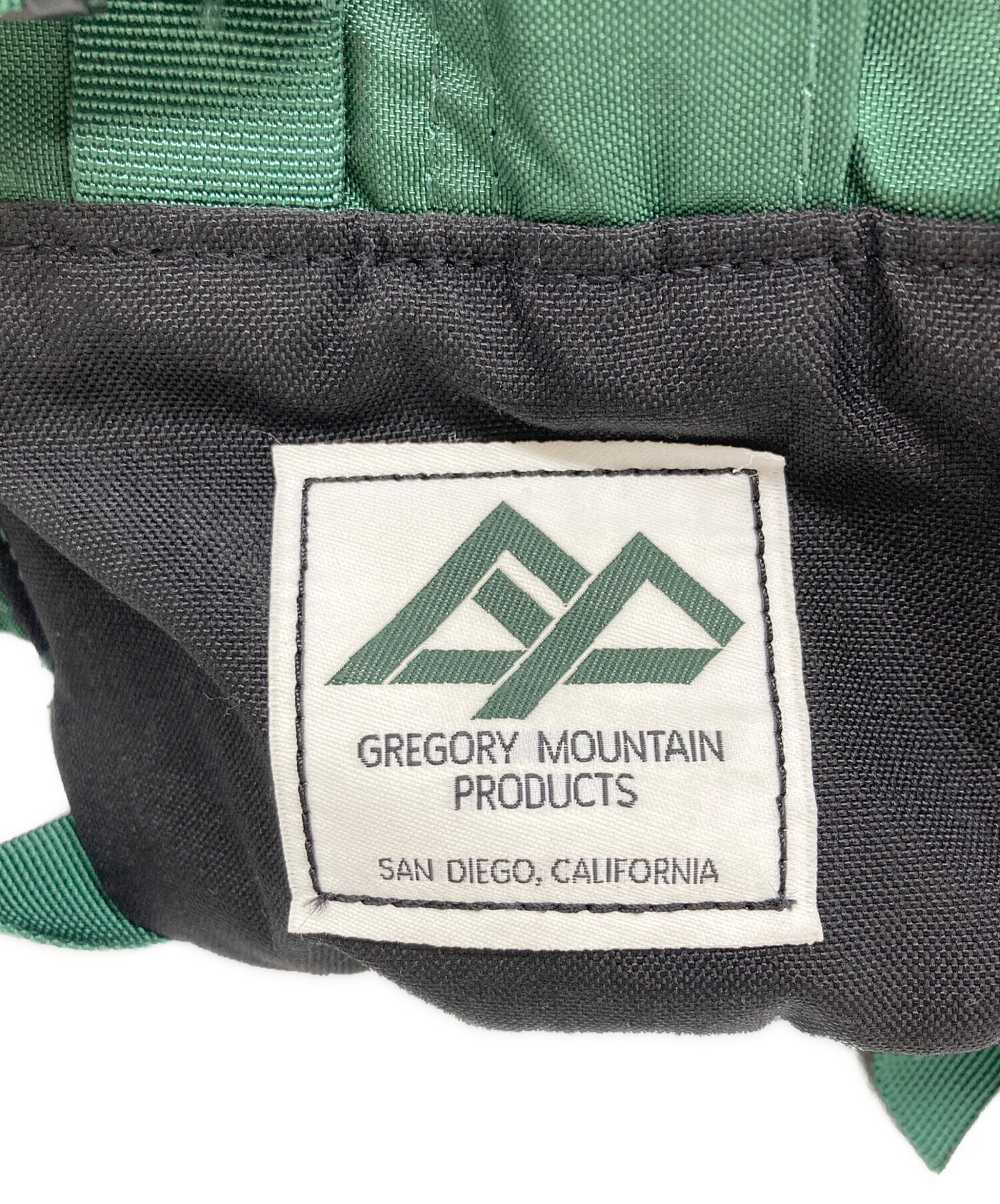 ビームスプラス別注 GREGORY初期ロゴ グリーン×ブラック 中古・古着通販】GREGORY (グレゴリー) BEAMS PLUS (ビームスプラス