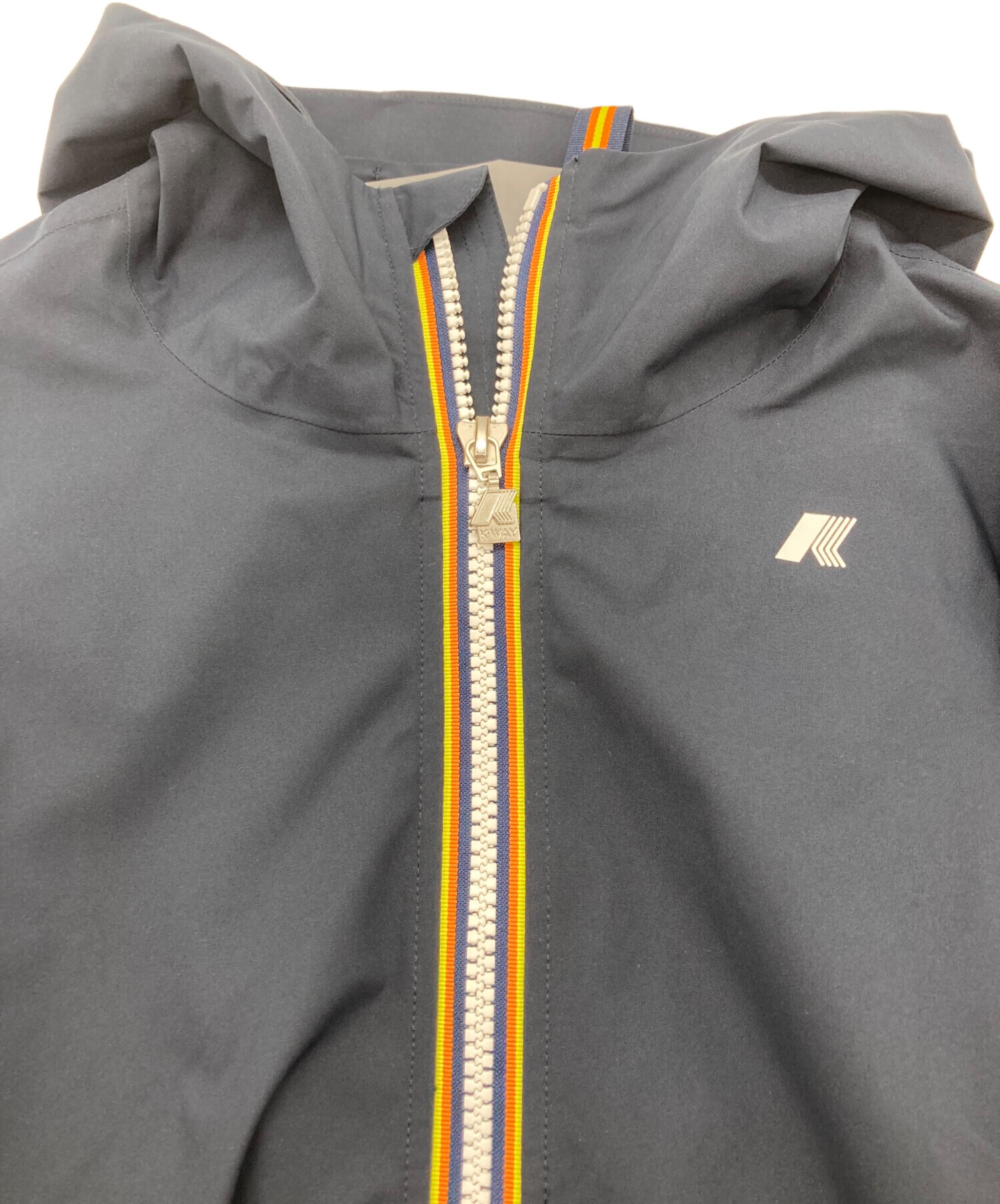 中古・古着通販】K-WAY (ケイウェイ) ナイロンジャケット ネイビー