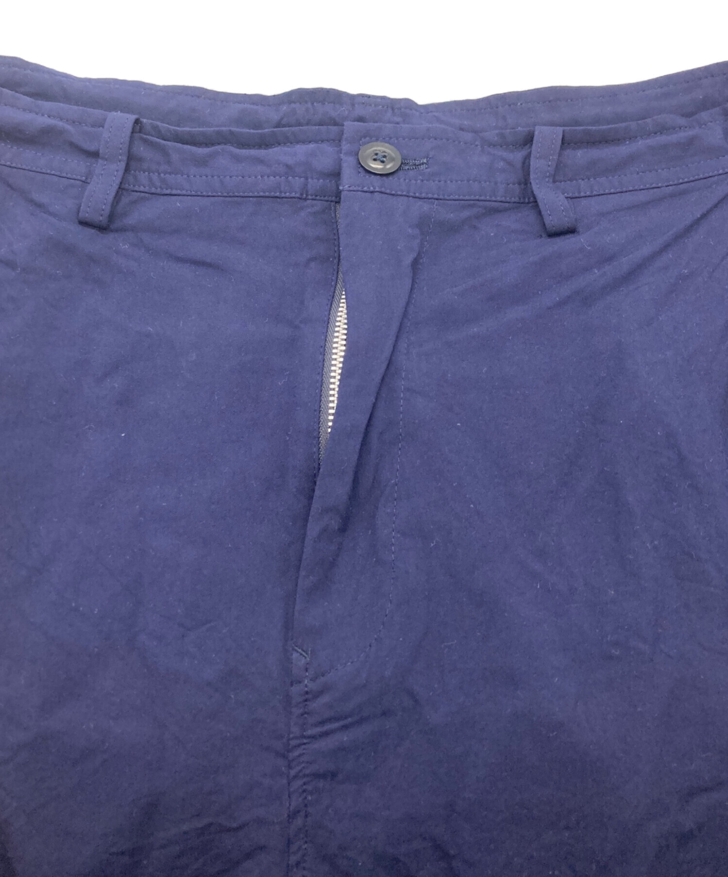 中古・古着通販】Y's (ワイズ) ストレートパンツ ネイビー サイズ:2