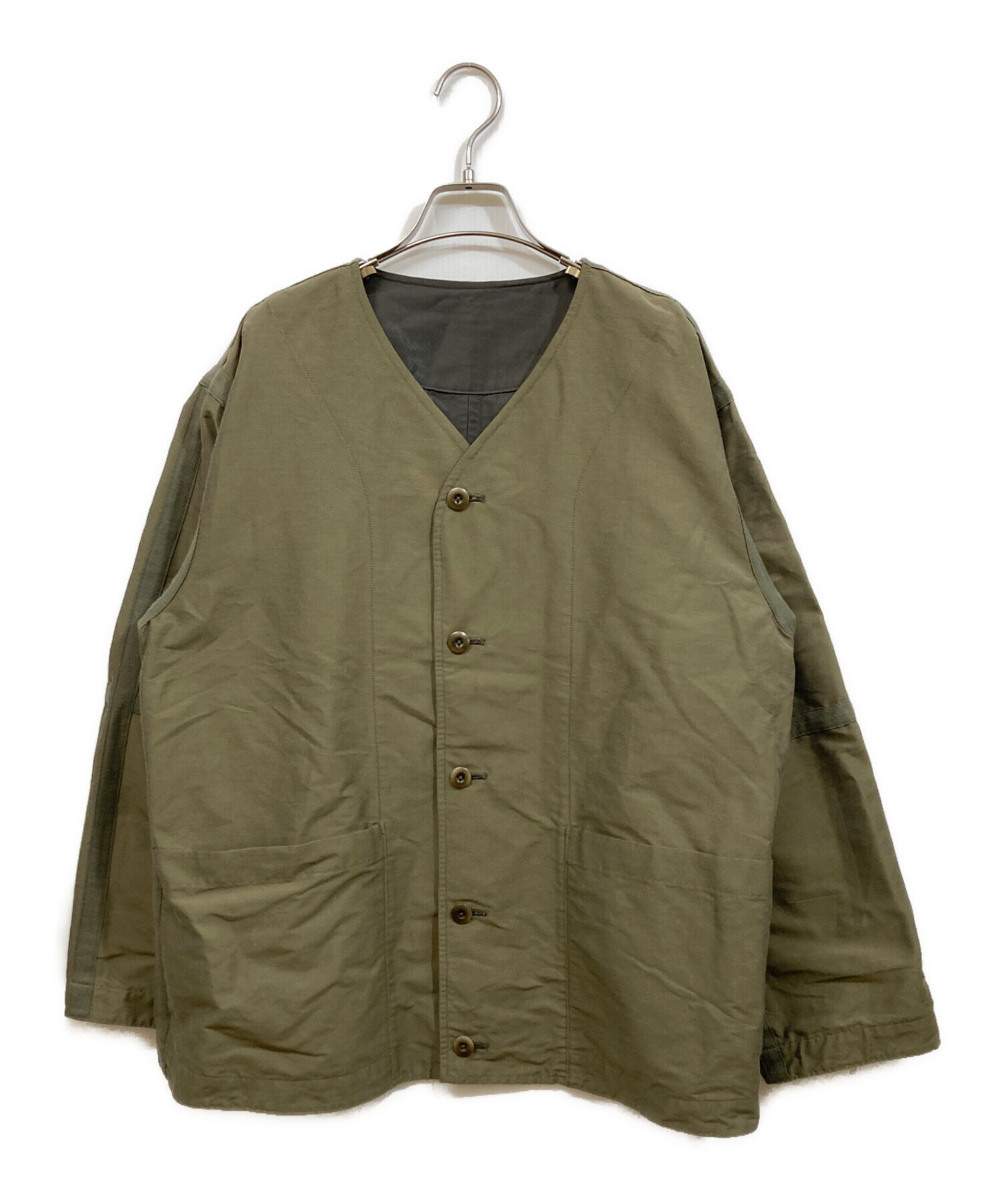 値下げ❗️TS(S)ティーエスエス　リバーシブル カラーレスミリタリージャケット2 中古・古着通販】ts(s) (ティーエスエス) REVERSIBLE SEAM TAPING