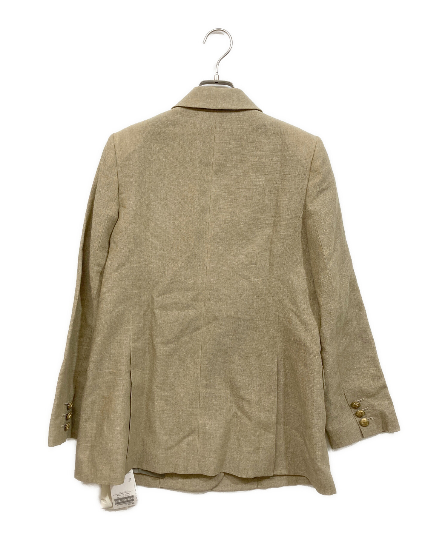 中古・古着通販】IENA (イエナ) ウールリネンジャケット ベージュ