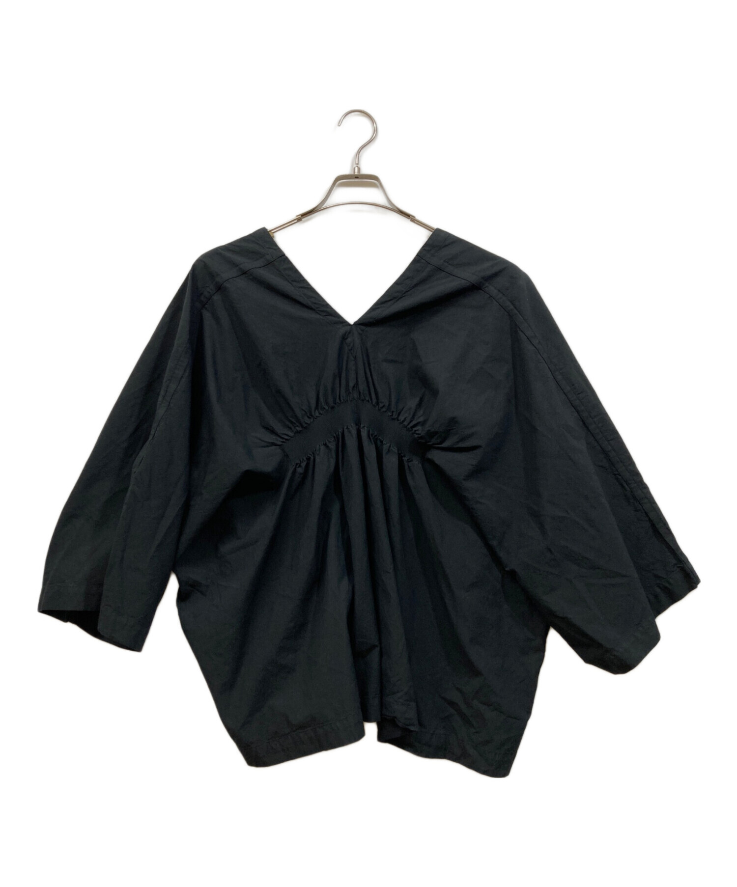 中古・古着通販】ISSEY MIYAKE (イッセイミヤケ) 半袖ブラウス