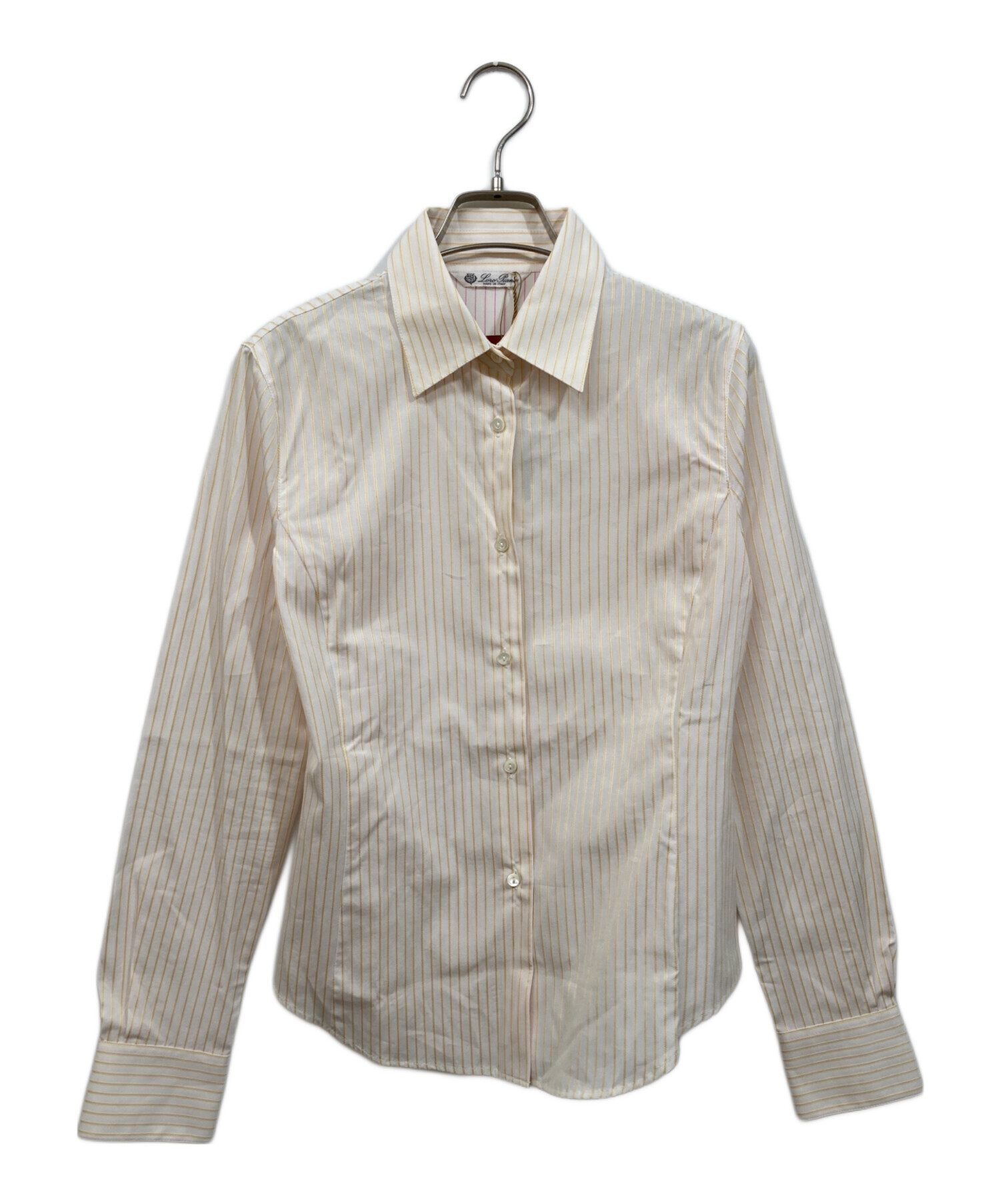 ロロピアーナ Loro Piana リネンストライプシャツ 中古・古着通販】LORO PIANA (ロロピアーナ) ストライプシャツ