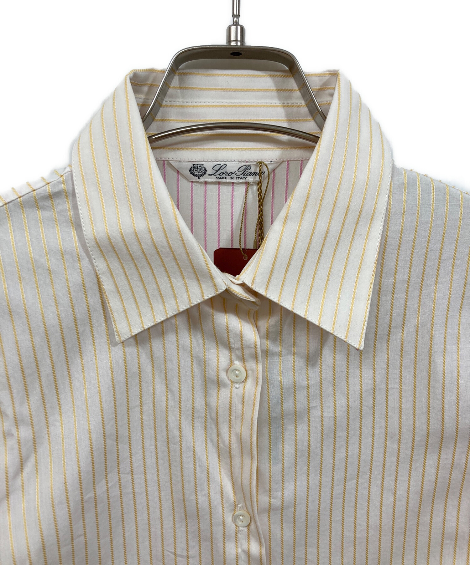 Loro Piana　長袖シャツ　ストライプ　ロロピアーナ　the row 中古・古着通販】LORO PIANA (ロロピアーナ) ストライプシャツ