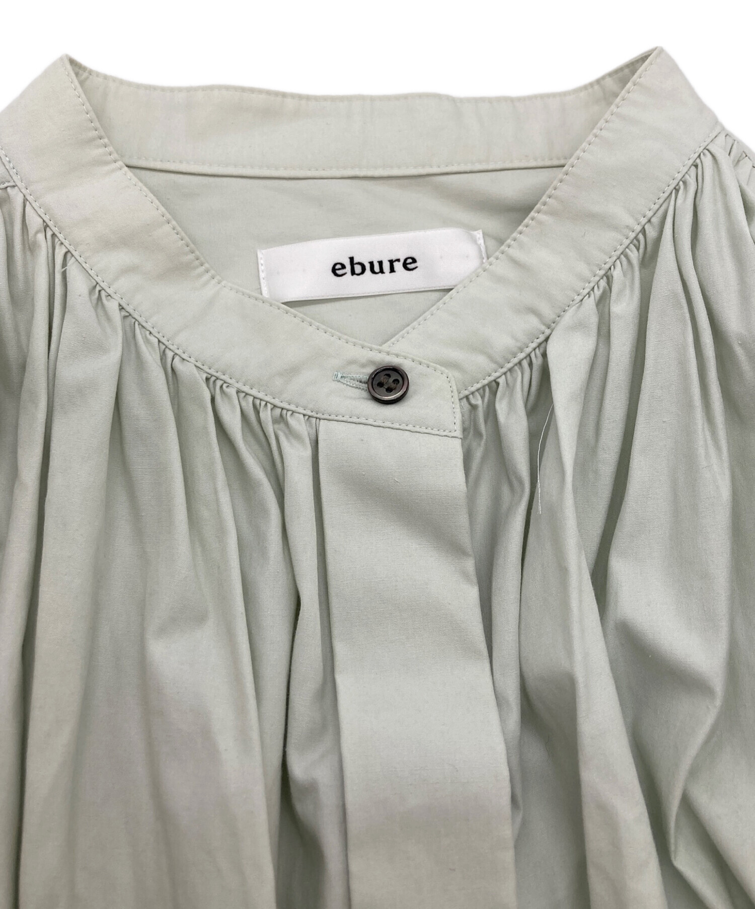 中古・古着通販】ebure (エブール) ボタニカルコットンシルクシャツ