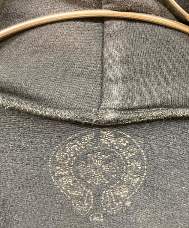 CHROME HEARTS バックロゴ 袖プリント パーカー 中古・古着通販】CHROME HEARTS (クロムハーツ) バックホースシュー袖