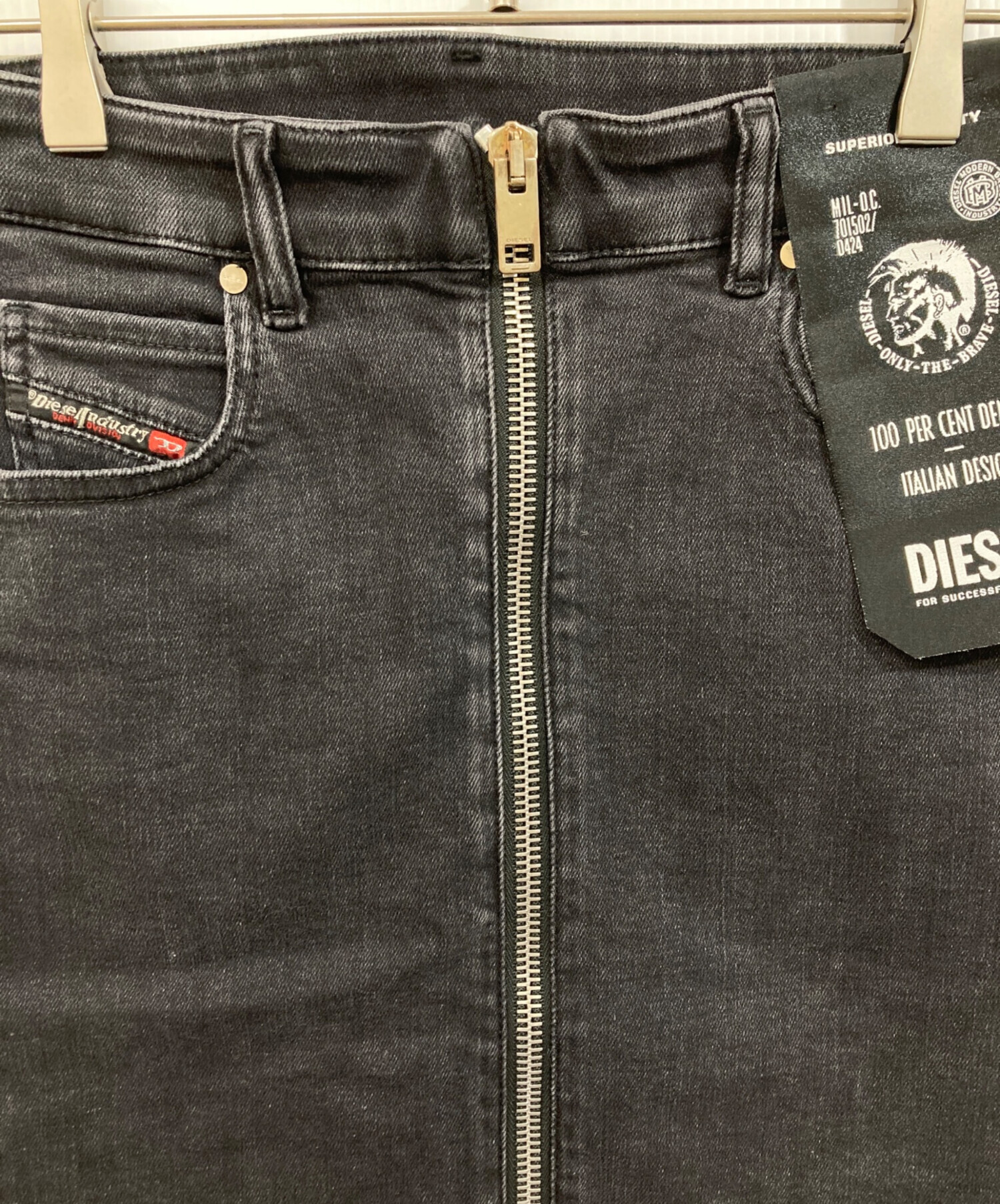中古・古着通販】DIESEL (ディーゼル) DE-PENCIL-ZIPデニムスカート