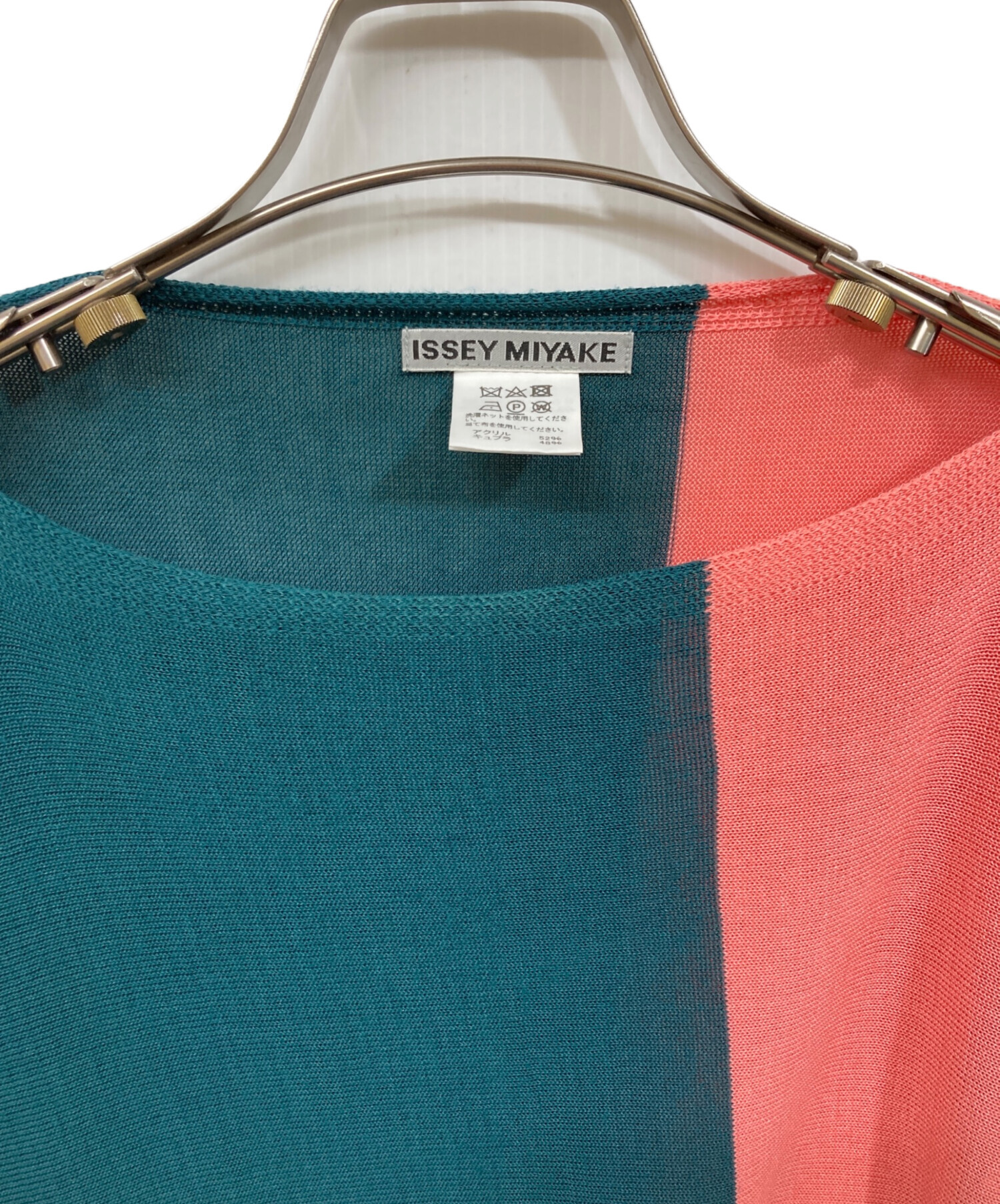 中古・古着通販】ISSEY MIYAKE (イッセイミヤケ) ポンチョニット