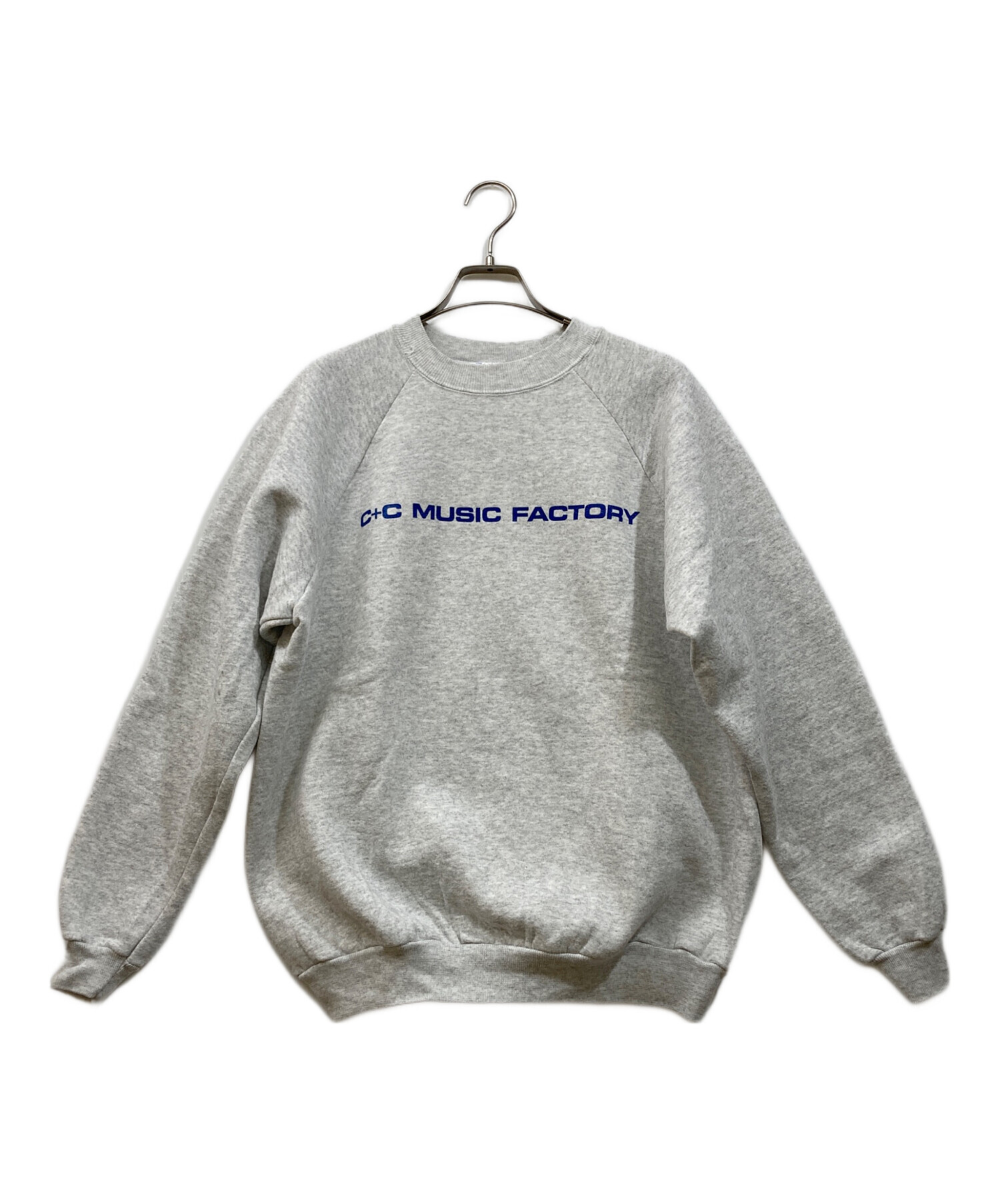 70s ヘインズスウェット 中古・古着通販】Hanes (ヘインズ) プリントスウェット グレー サイズ