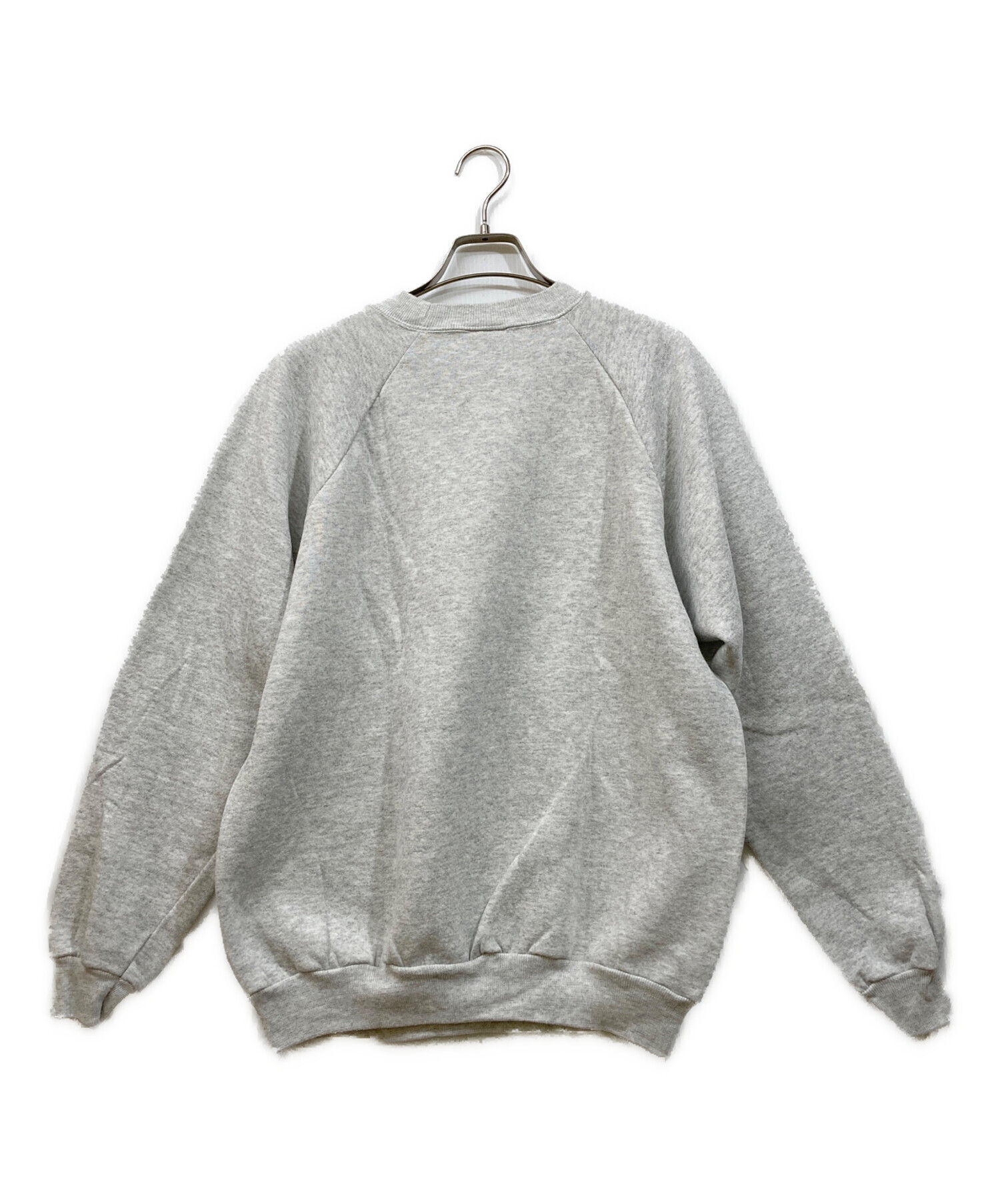 中古・古着通販】Hanes (ヘインズ) プリントスウェット グレー サイズ
