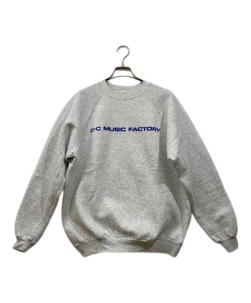 中古・古着通販】Hanes (ヘインズ) プリントスウェット グレー サイズ