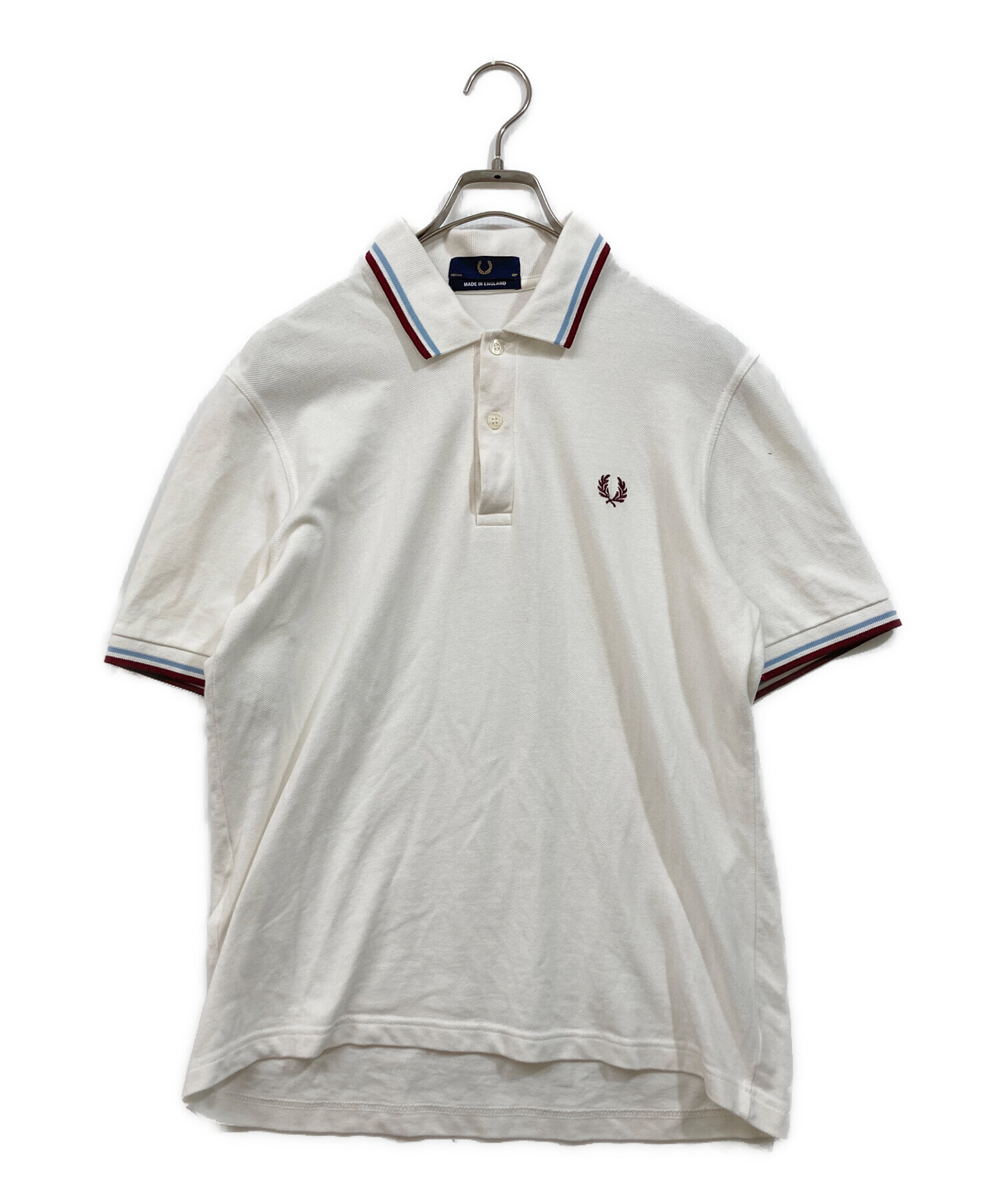 中古・古着通販】FRED PERRY (フレッドペリー) ポロシャツ ホワイト