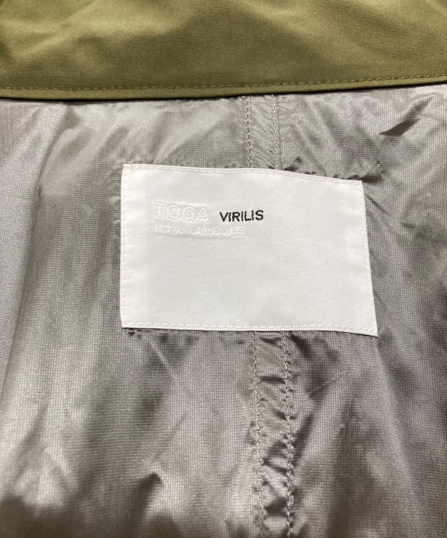 中古・古着通販】TOGA VIRILIS (トーガ ビリリース) Polyester ox long