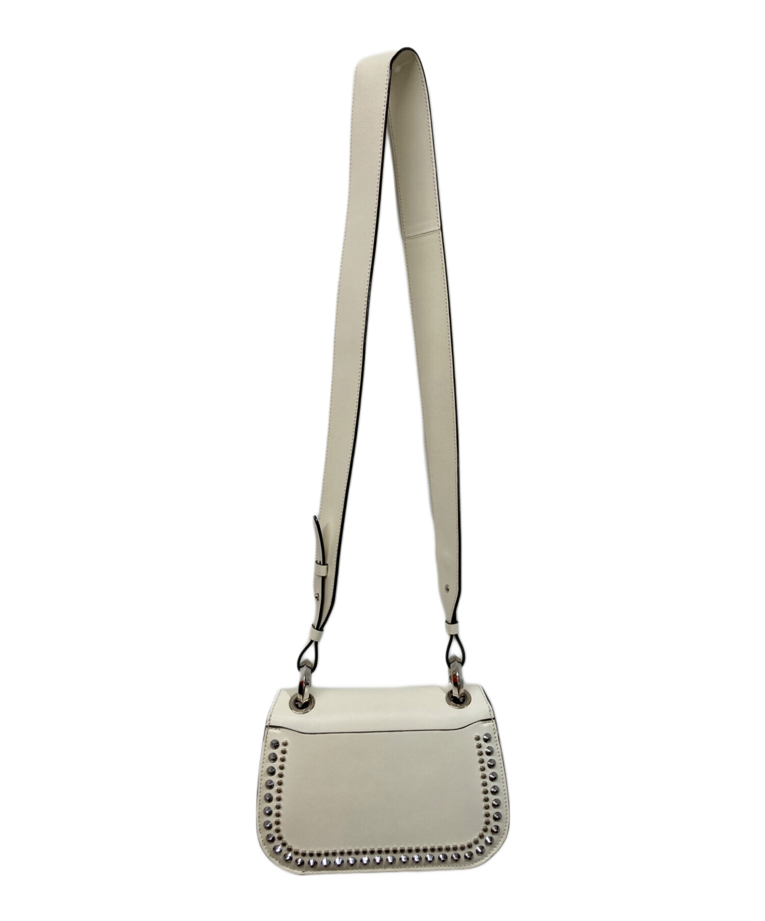 中古・古着通販】JIMMY CHOO (ジミーチュウ) スタッズショルダーバッグ