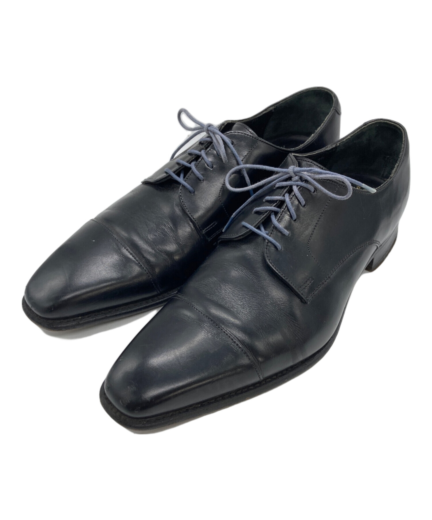 Paul Smith ネイビー ドレスシューズ 中古・古着通販】PAUL SMITH (ポールスミス) レザーシューズ ブラック
