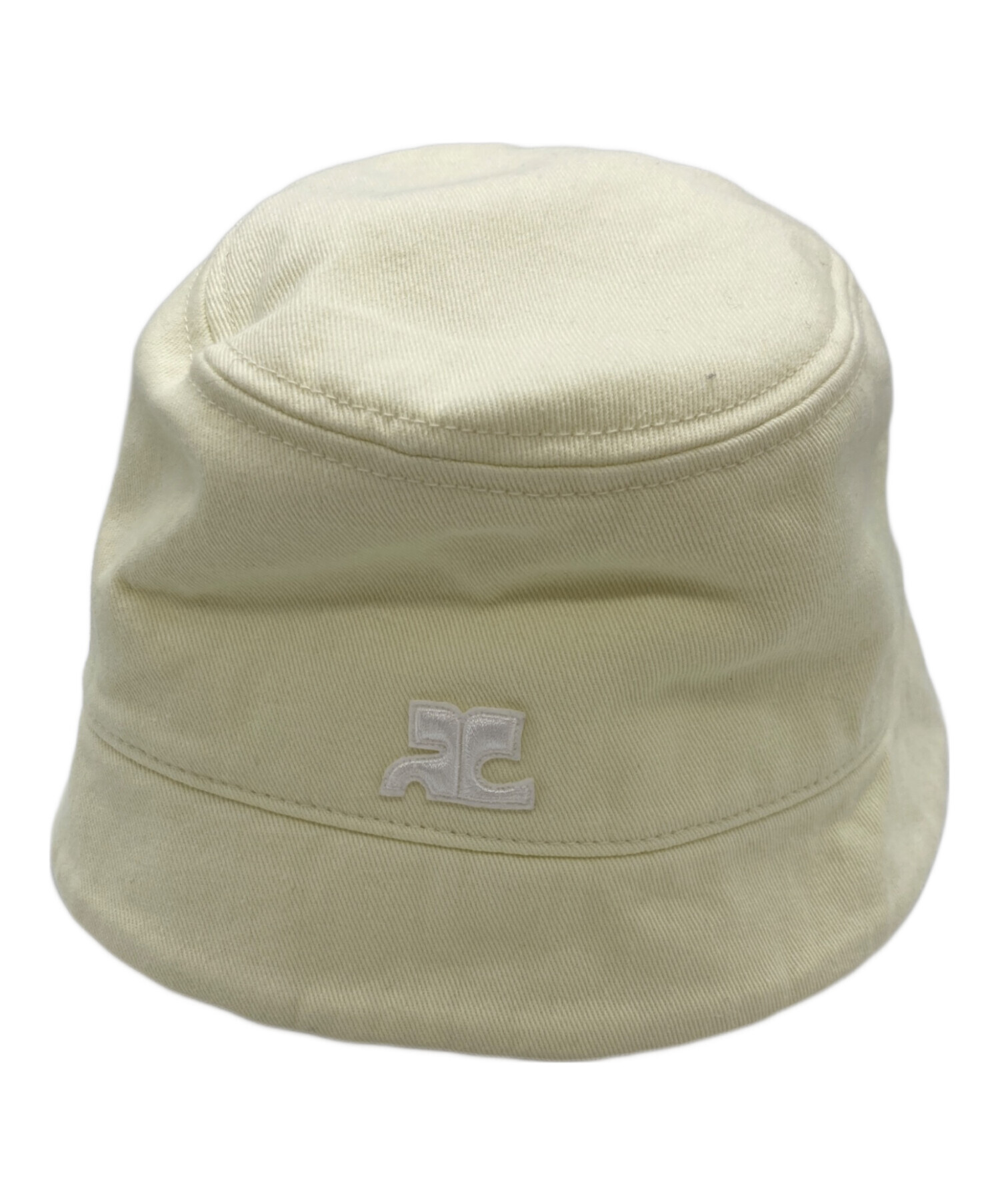中古・古着通販】courreges (クレージュ) バケットハット イエロー