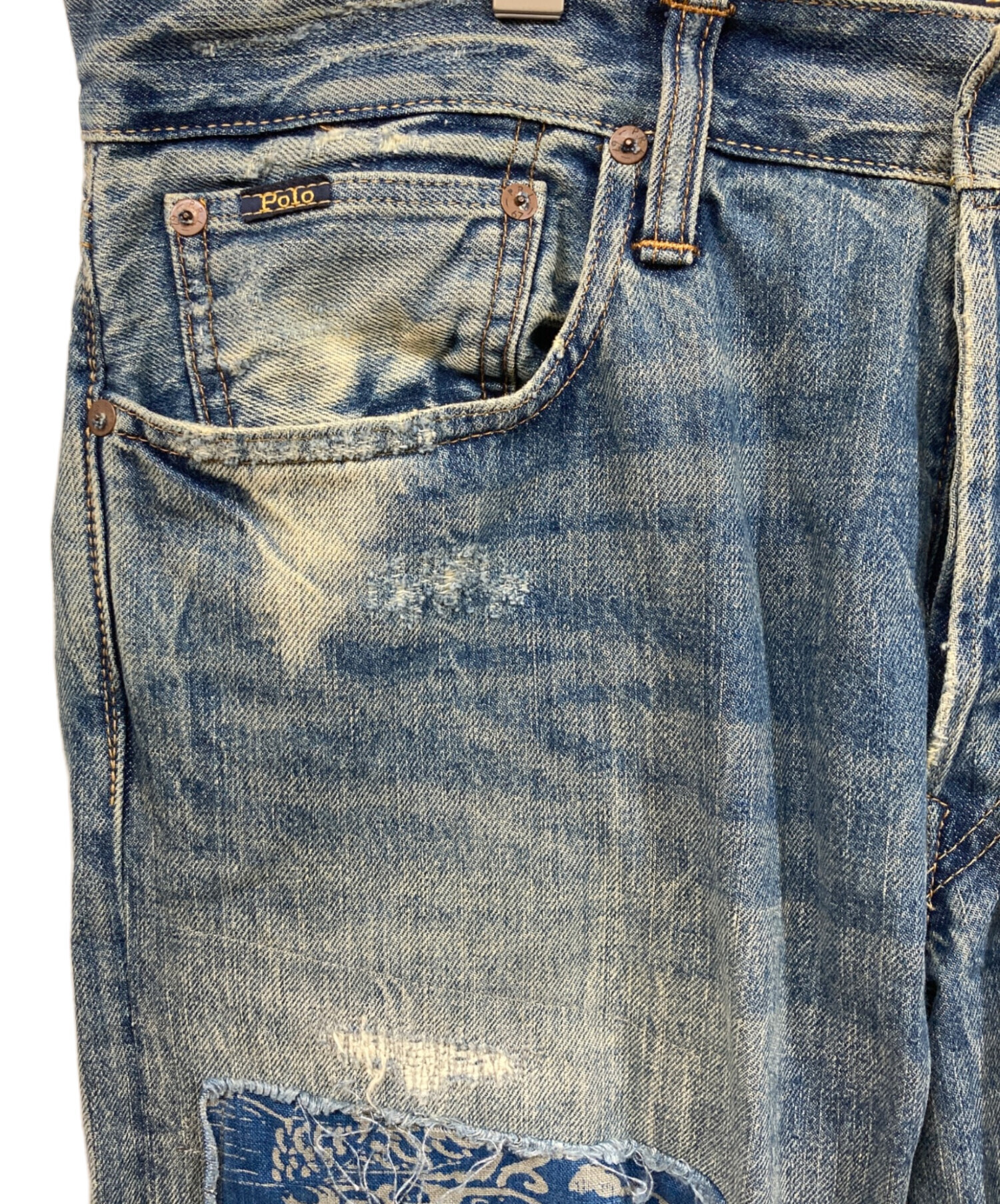 メンズ 【未使用・タグ付】POLO ラルフローレン デニム 濃紺 W32 L32