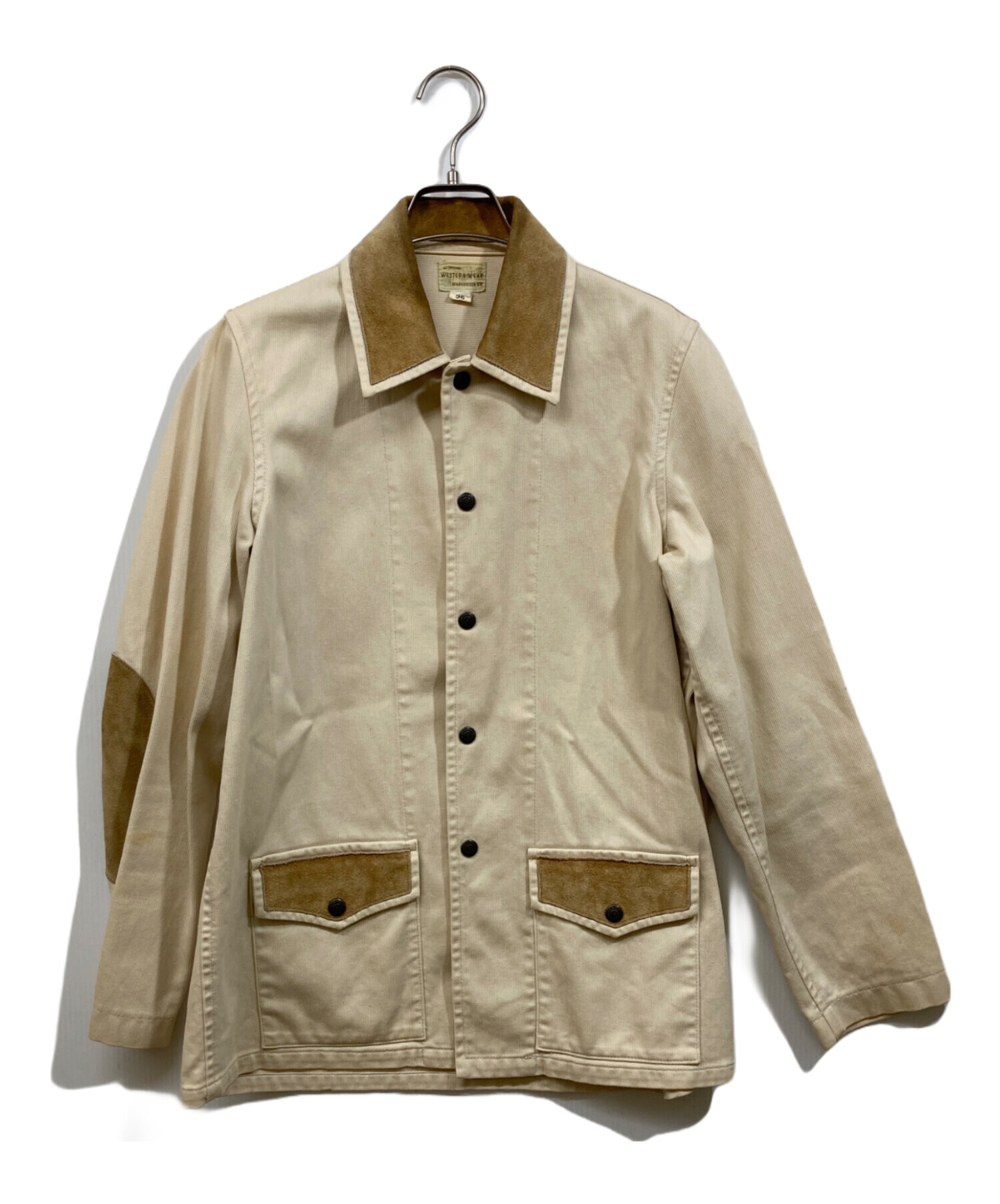 中古・古着通販】WAREHOUSE (ウエアハウス) カバーオール ベージュ
