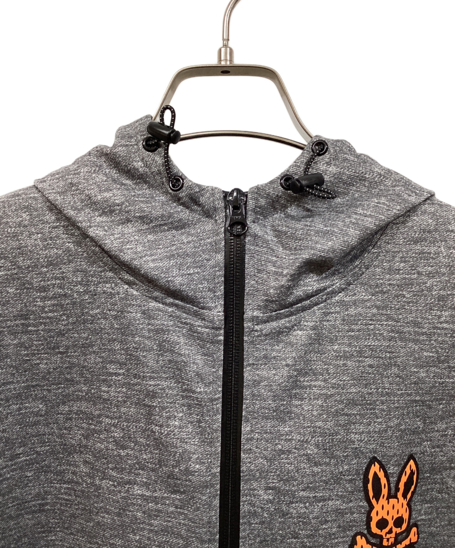 中古・古着通販】Psycho Bunny (サイコ バニー) ジップパーカー グレー