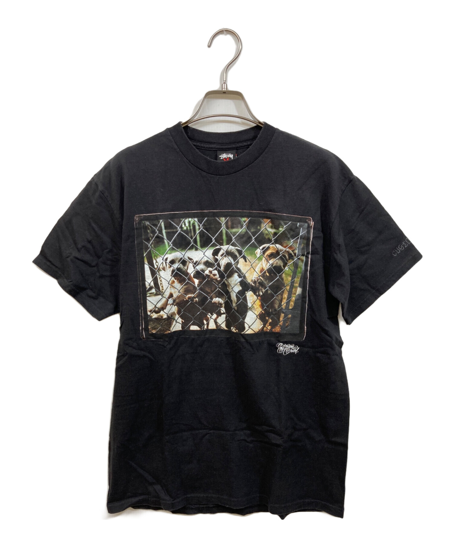 中古・古着通販】stussy (ステューシー) Tシャツ ブラック サイズ