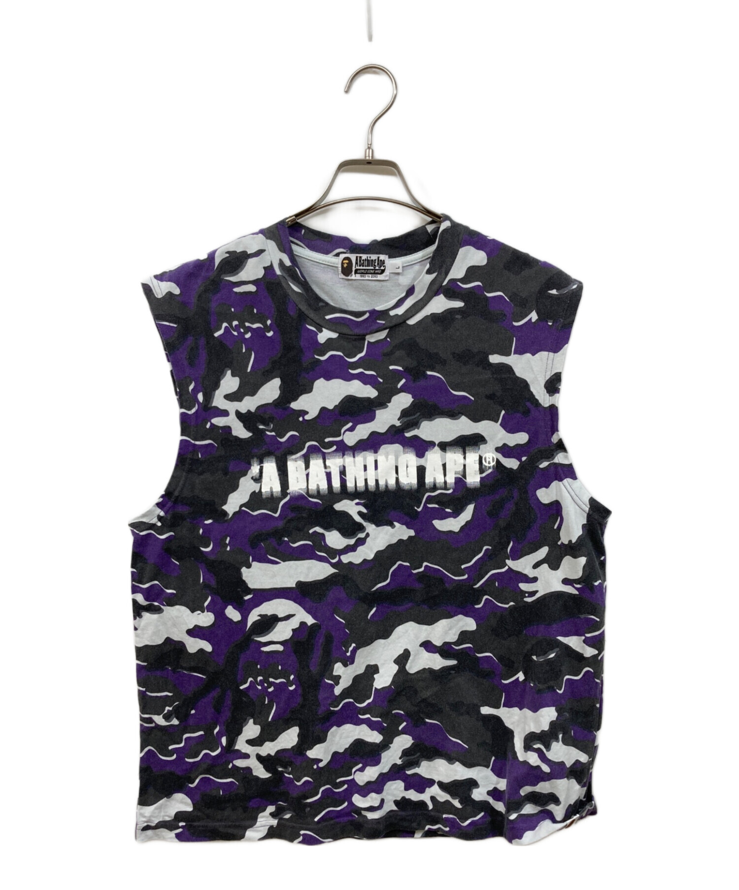 メンズ 【激レア】A BATHING APE ベイプ タンクトップ ノースリーブ
