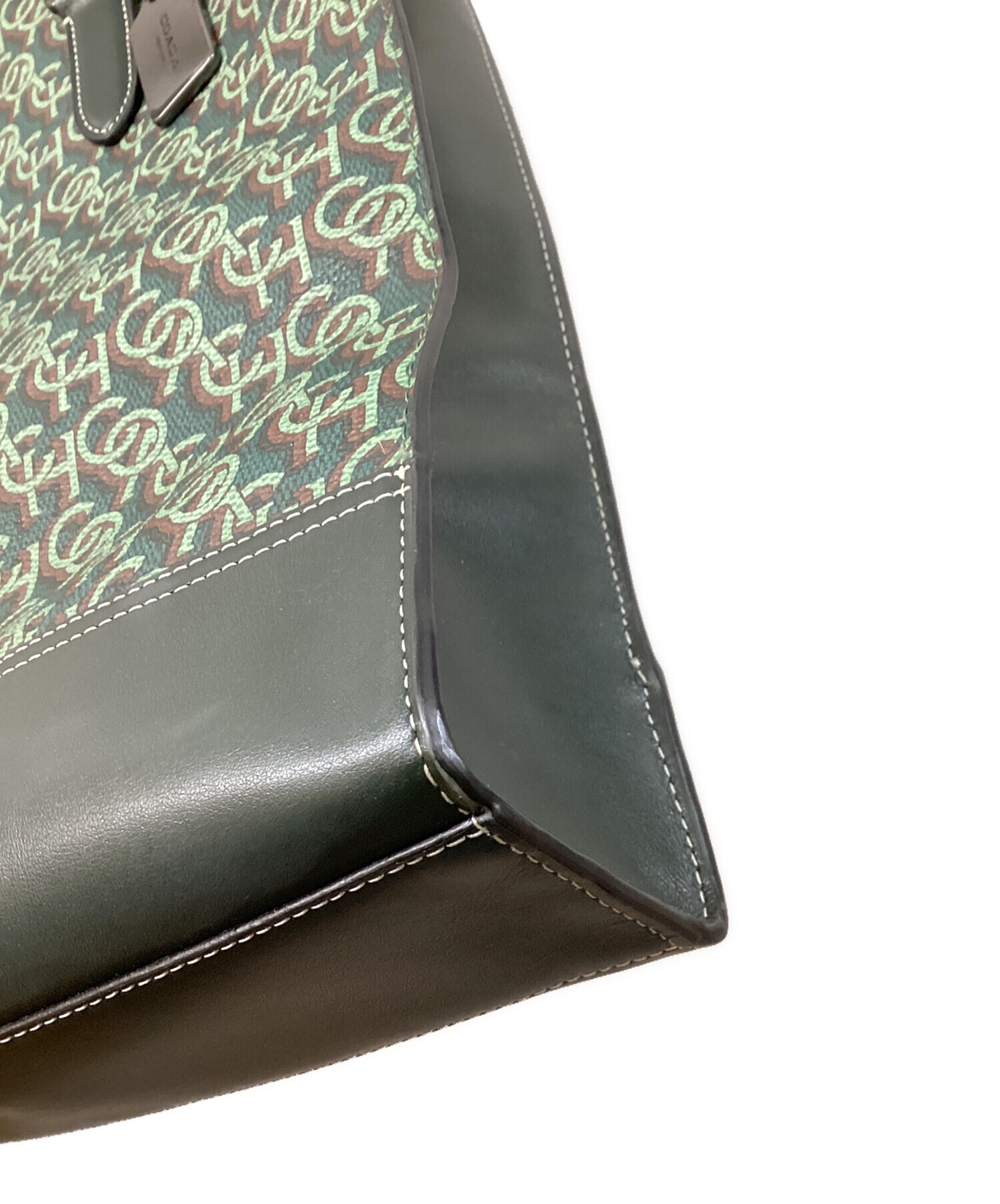 中古・古着通販】COACH (コーチ) モノグラム 2WAY トートバッグ/COACH