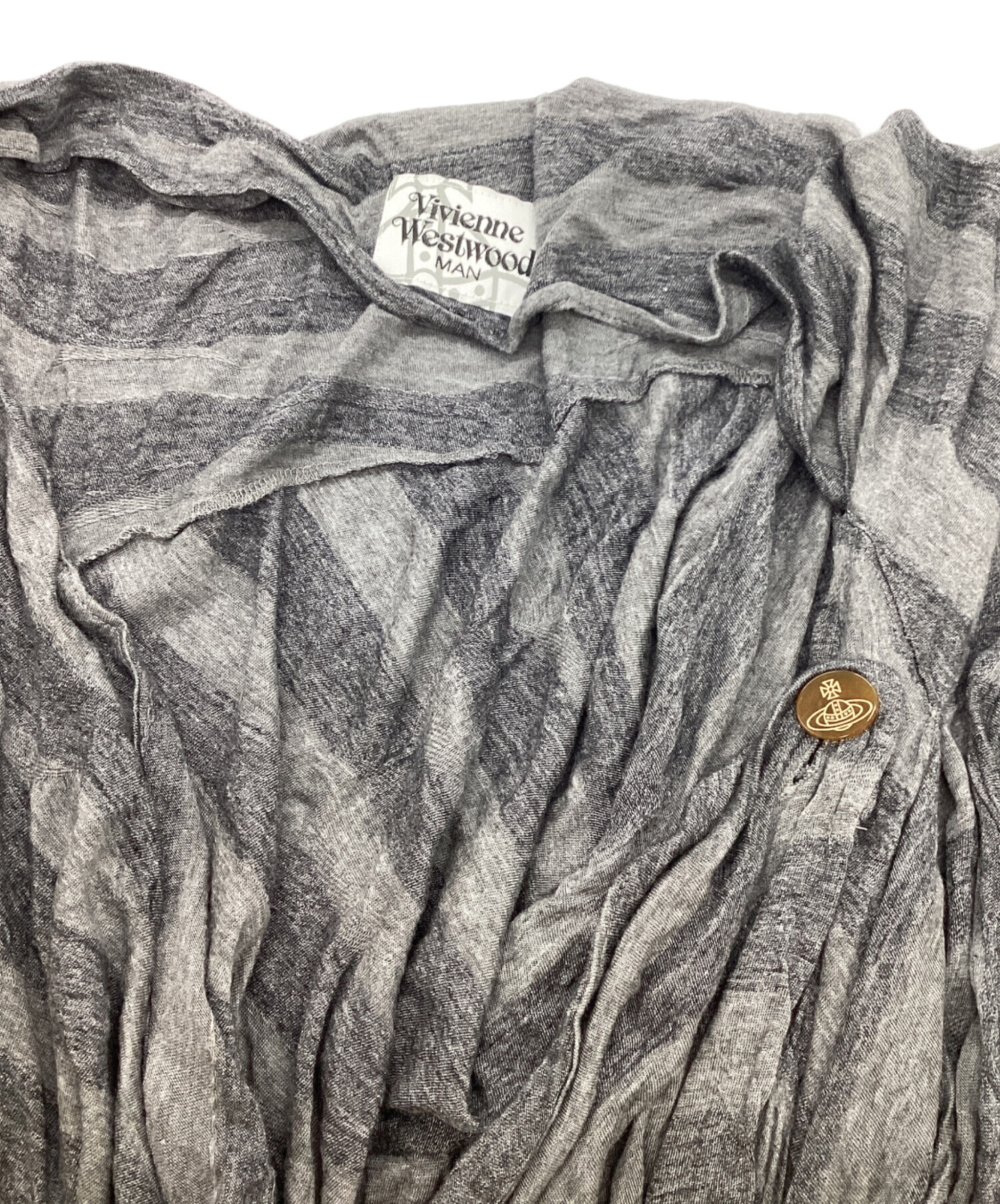 ☆*☆様 【24日まで出品】Vivienne Westwood 　変形カーディガ 中古・古着通販】Vivienne Westwood man (ヴィヴィアン ウェストウッド